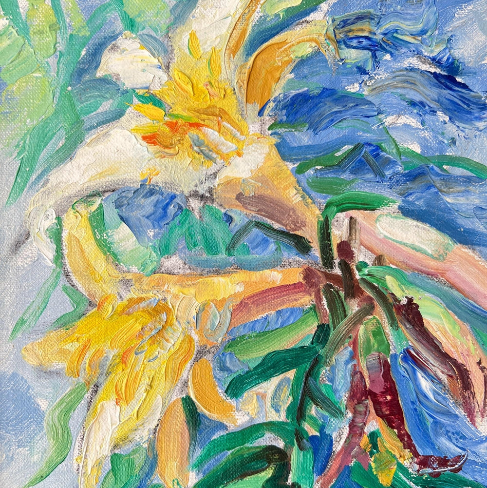 Lilies Oil Painting