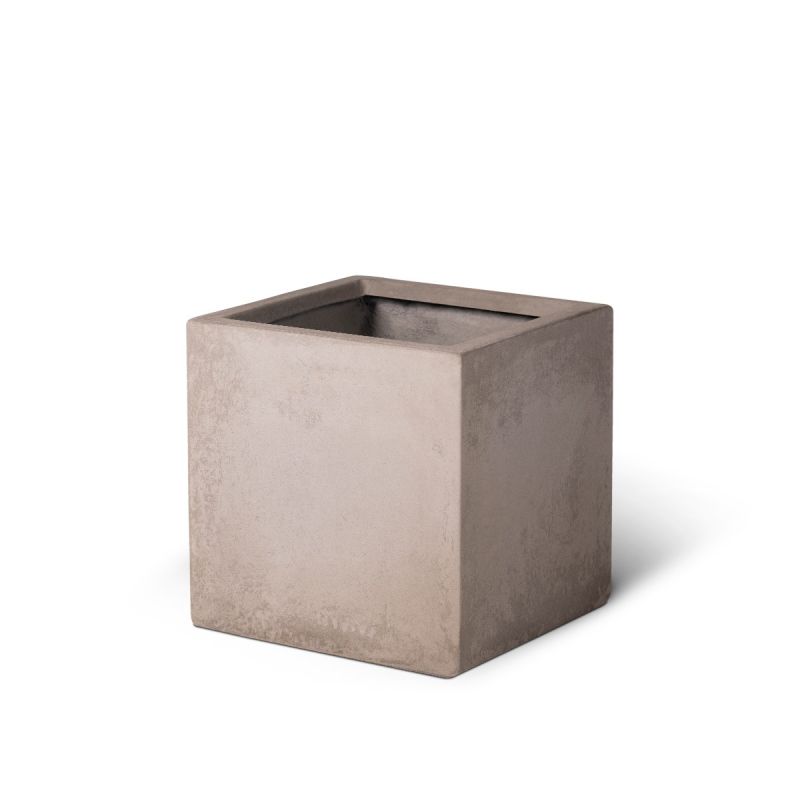 Cement cube planter indoor/outdoor