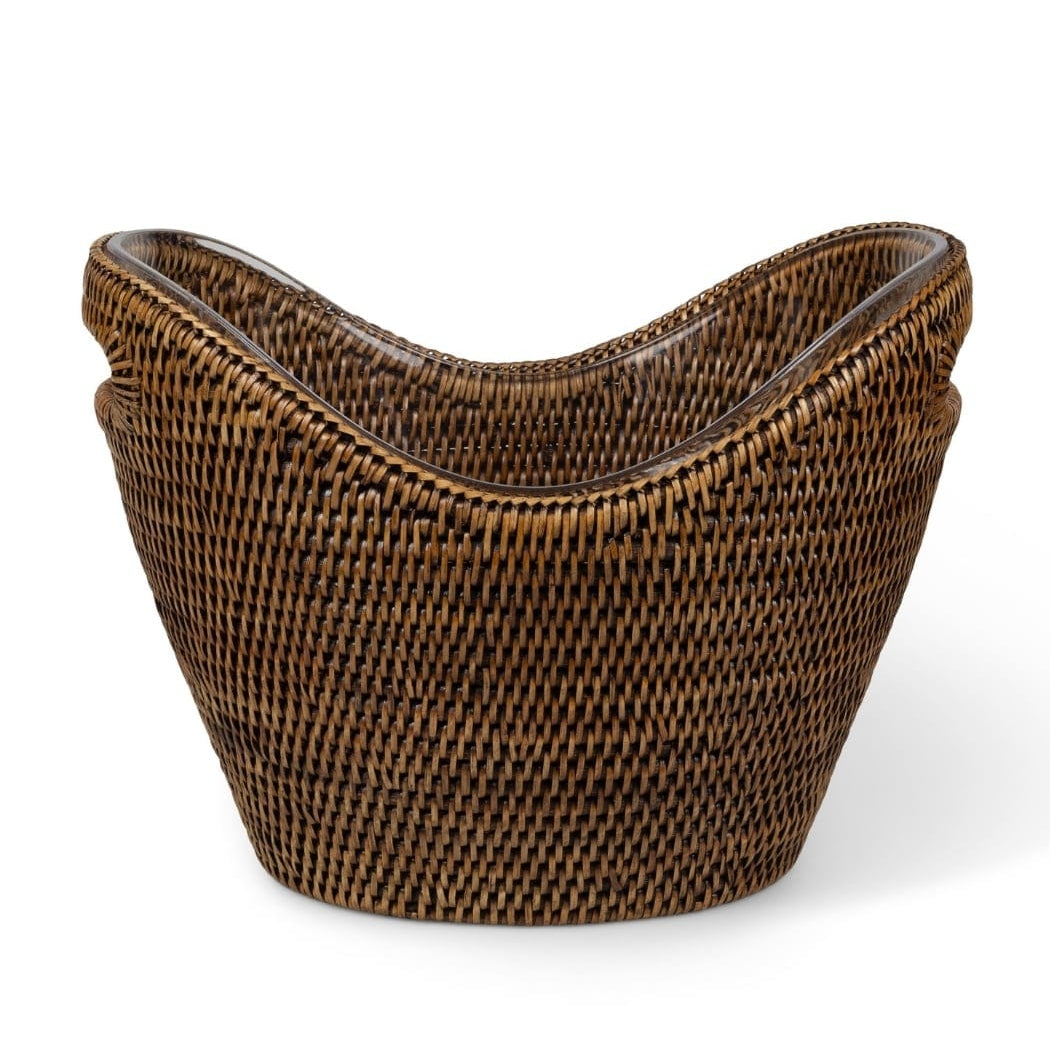 Woven Rattan Wine and Champagne Bucket
