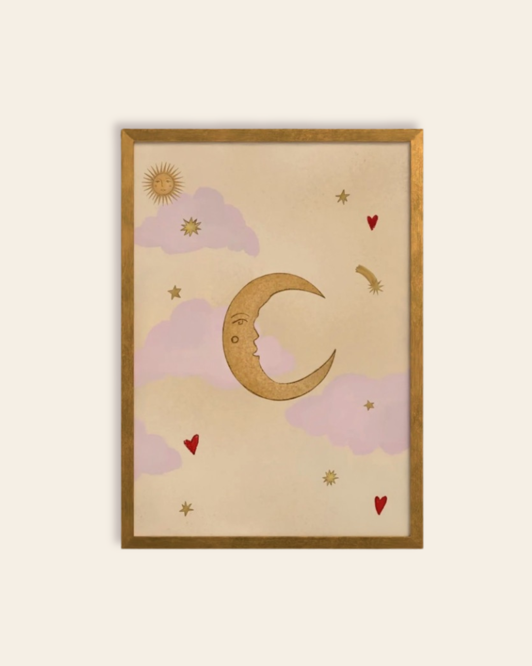 La Lune Art Print