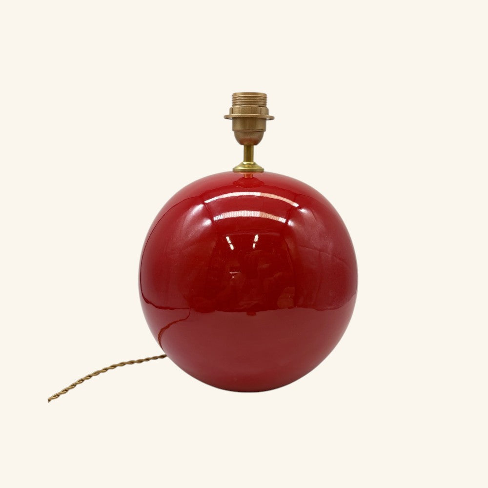 Ceramic Sphere Lamp Base