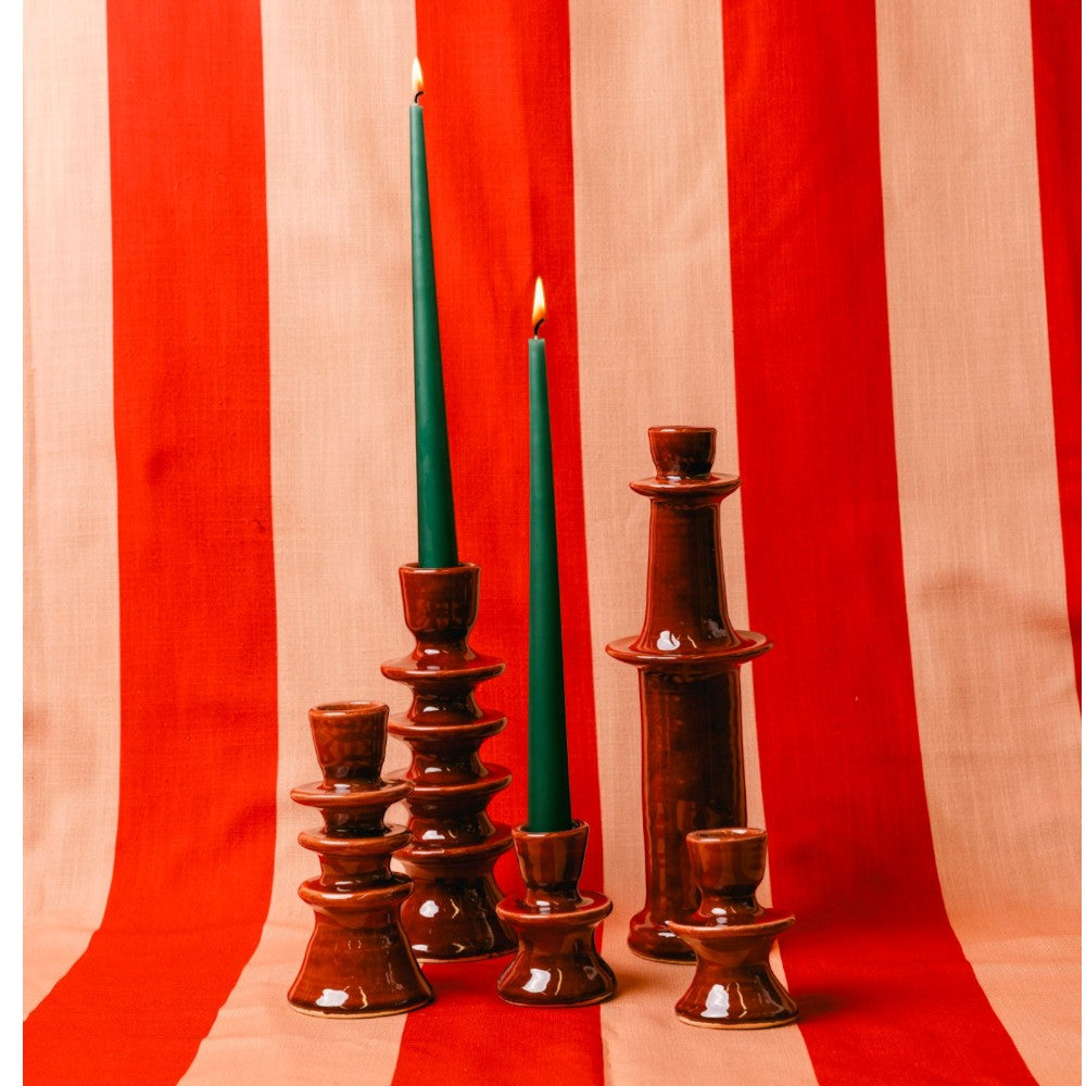 Tall Ceramic Candlestick