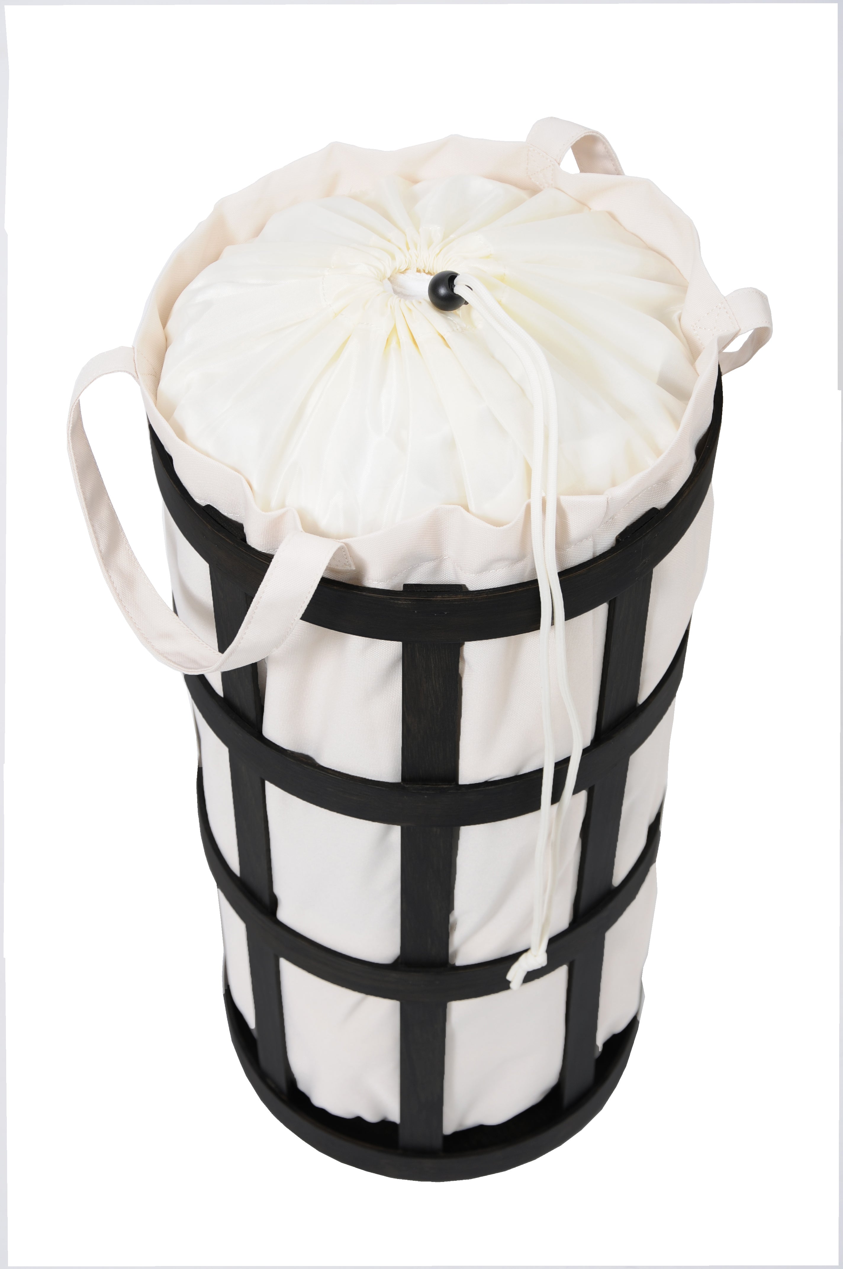 Laundry Basket Cage Soft White