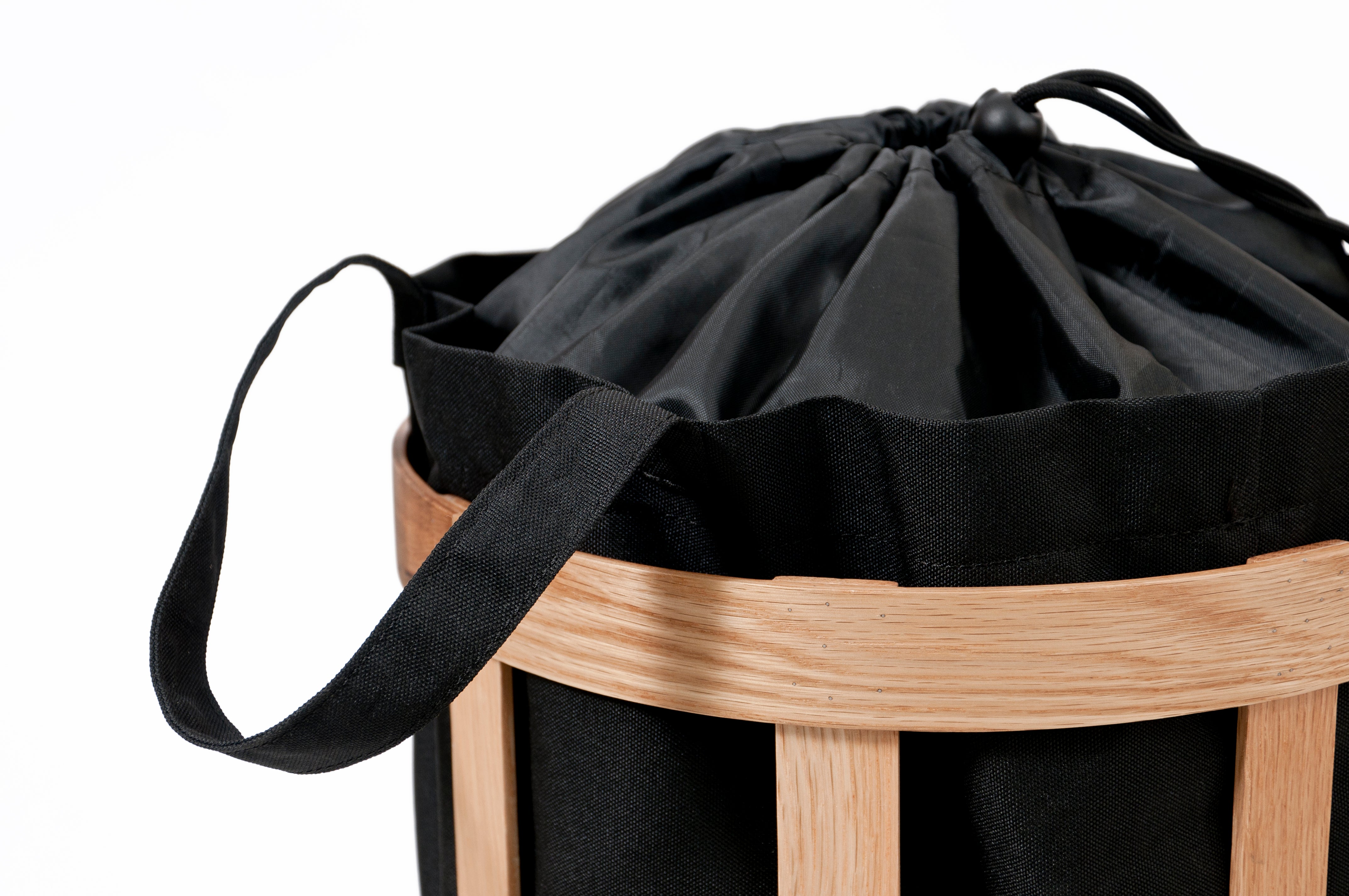 Laundry Basket Cage Black