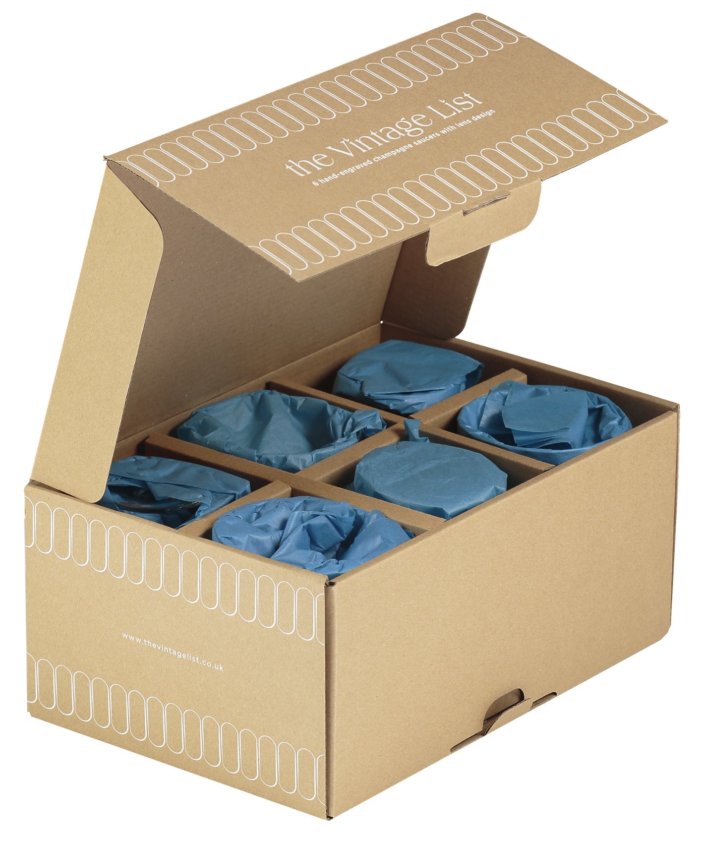 Crystal Wine Glasses | Handcut Lens Design