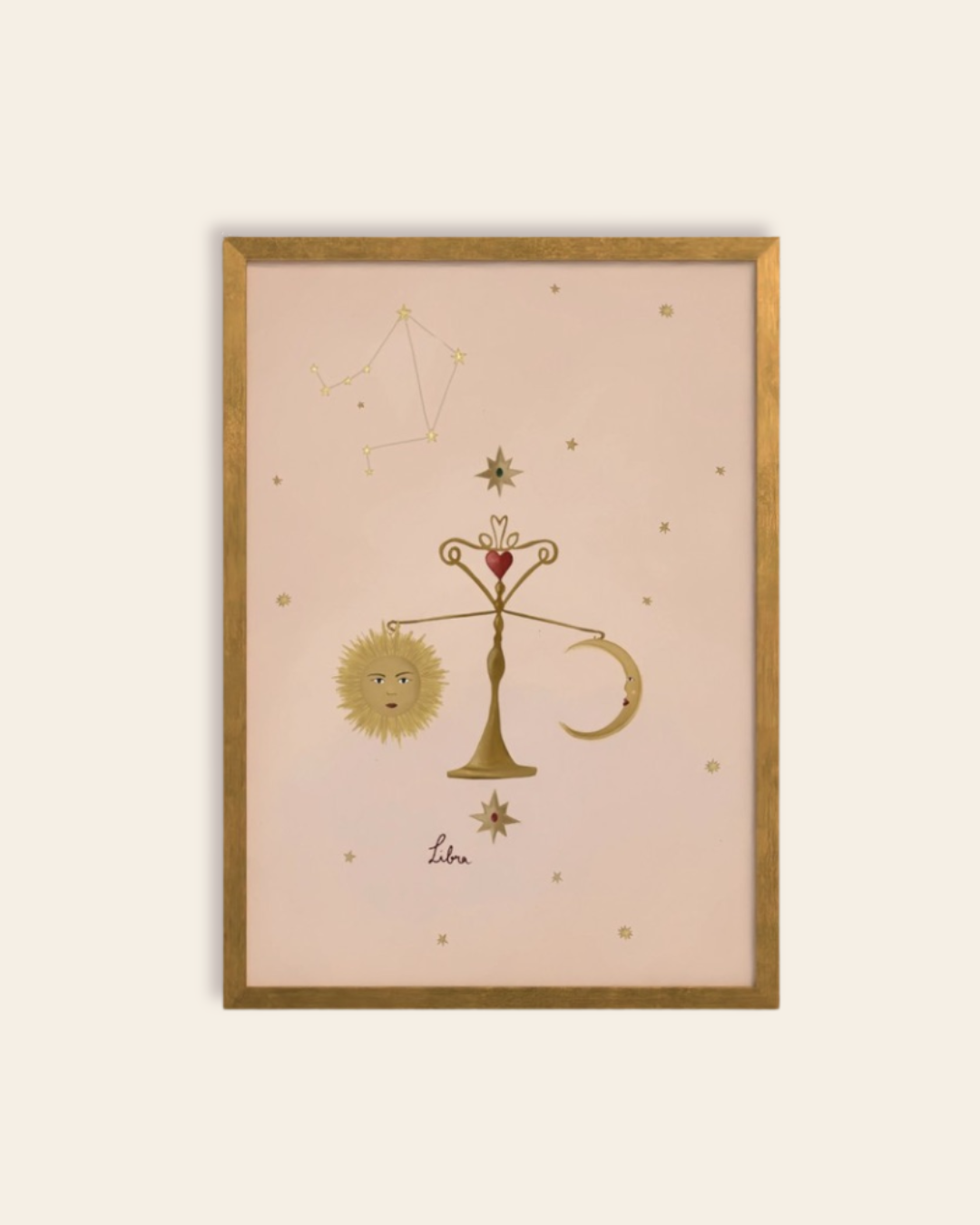Libra Art Print