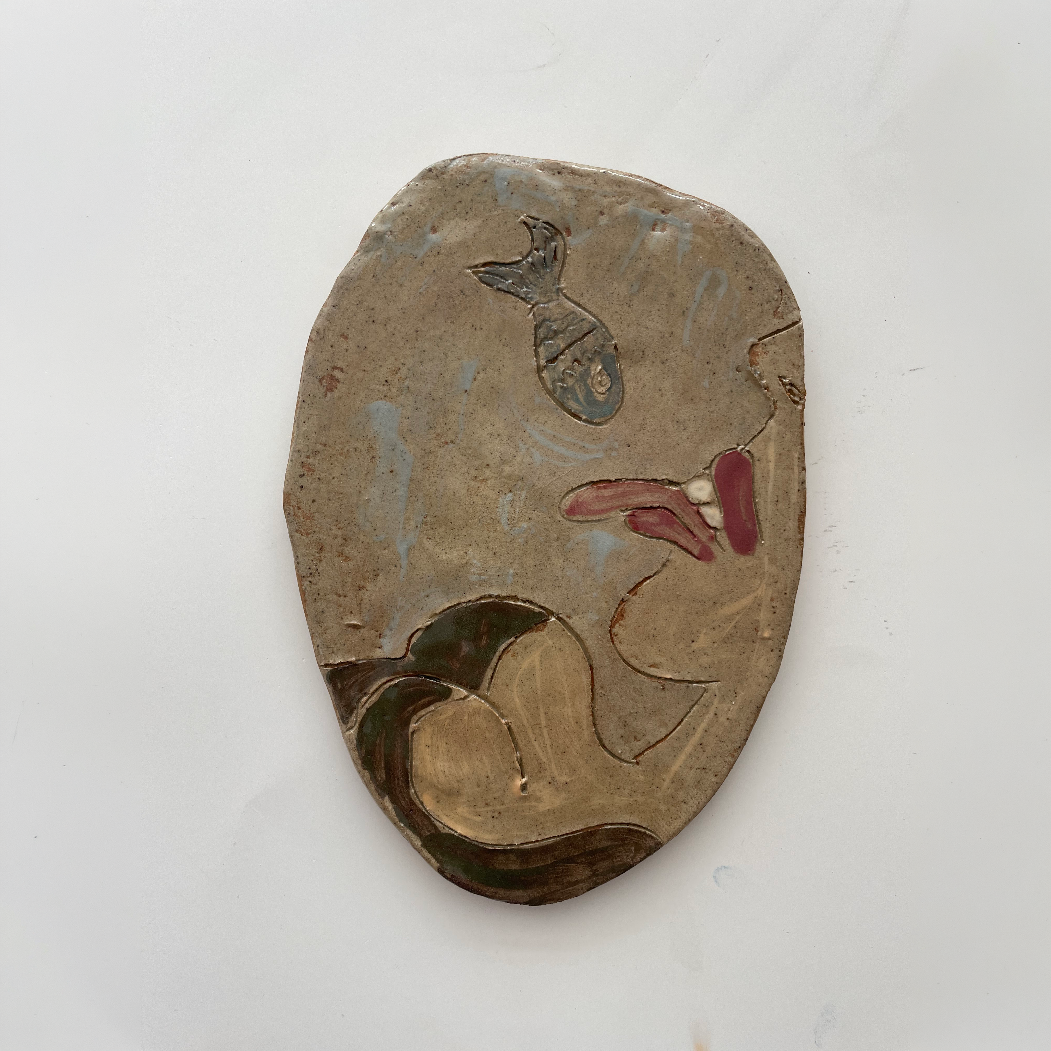 Lickthefish Ceramic Wall Hanging