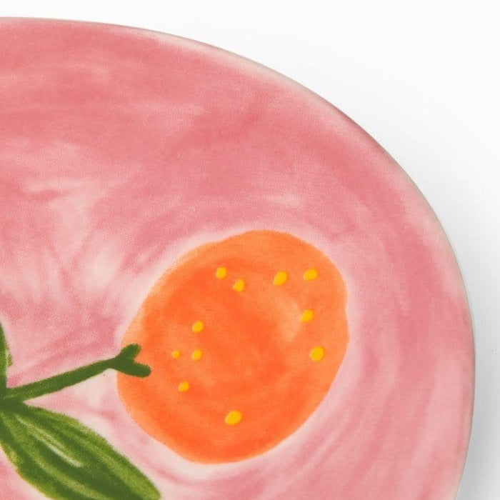 Peaches and Keen Plates | Set of 4