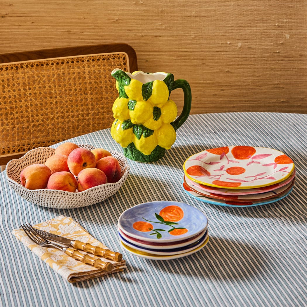 Peaches and Keen Plates | Set of 4