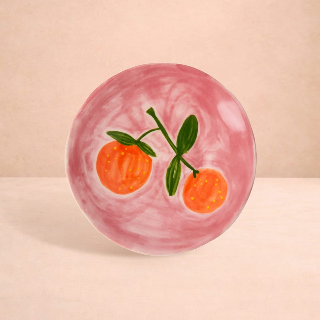 Peaches and Keen Plates | Set of 4