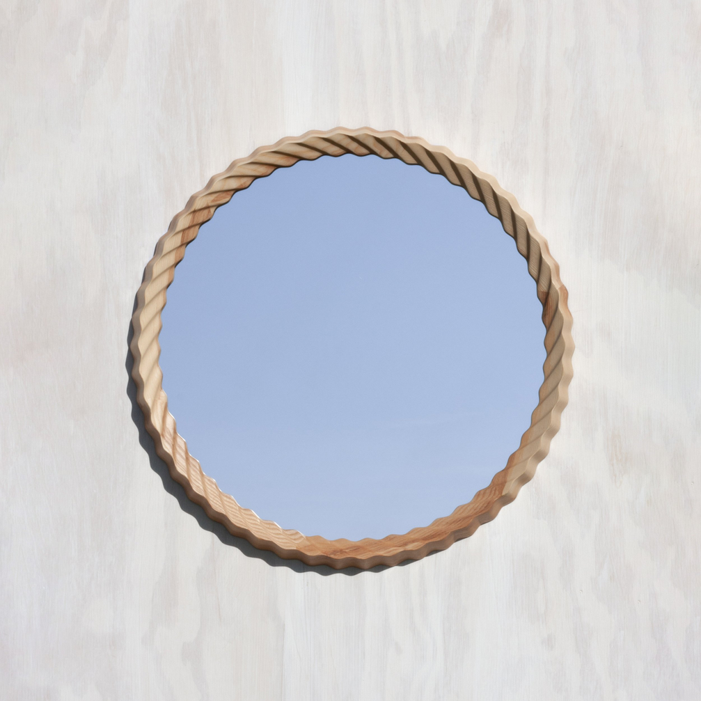 Kruller Midi Mirror | Ash