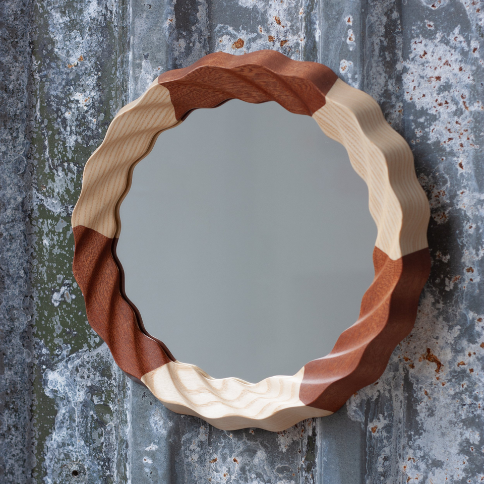 Kruller Extra Mirror | Ash & Sapele