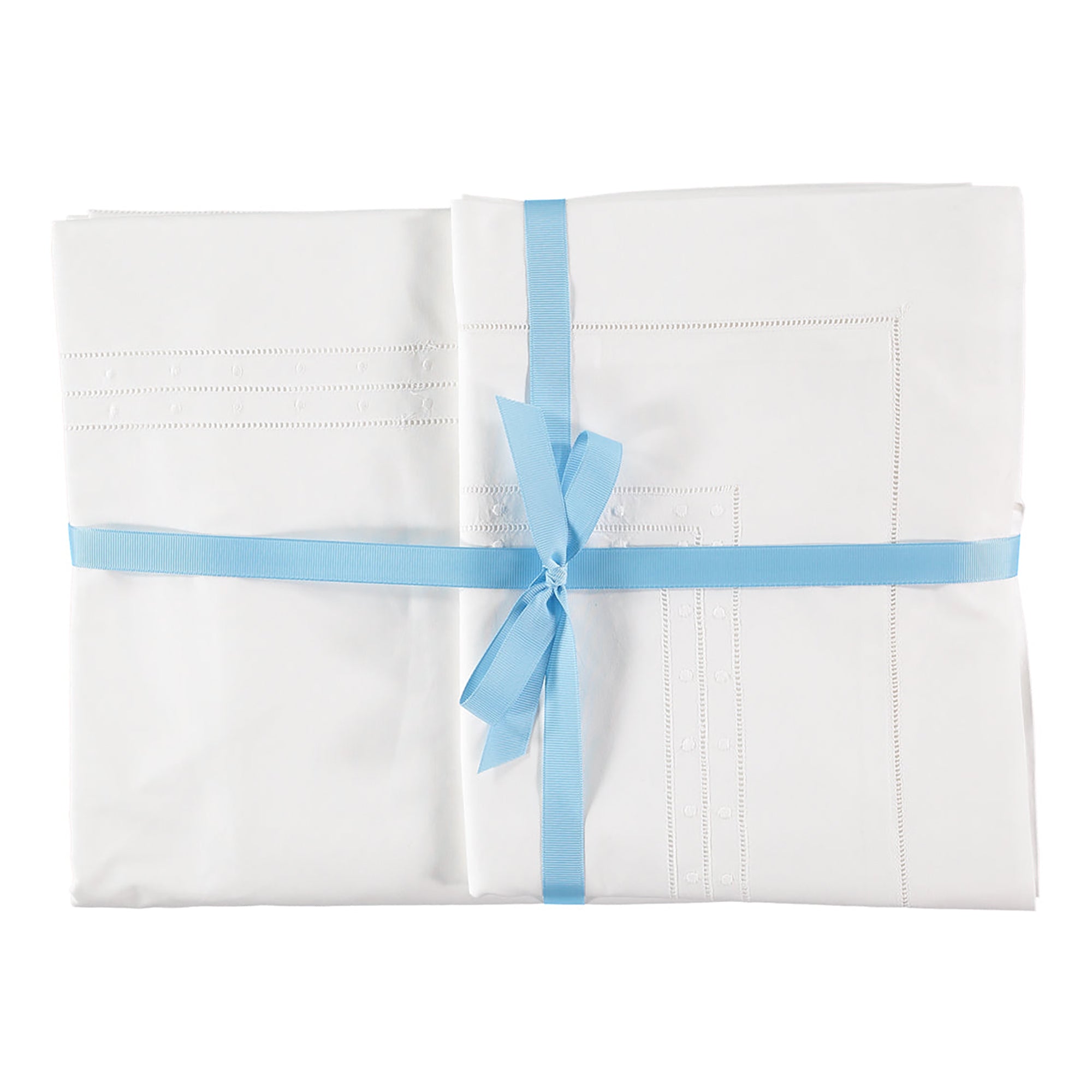 Matilda White Cotton Duvet Cover