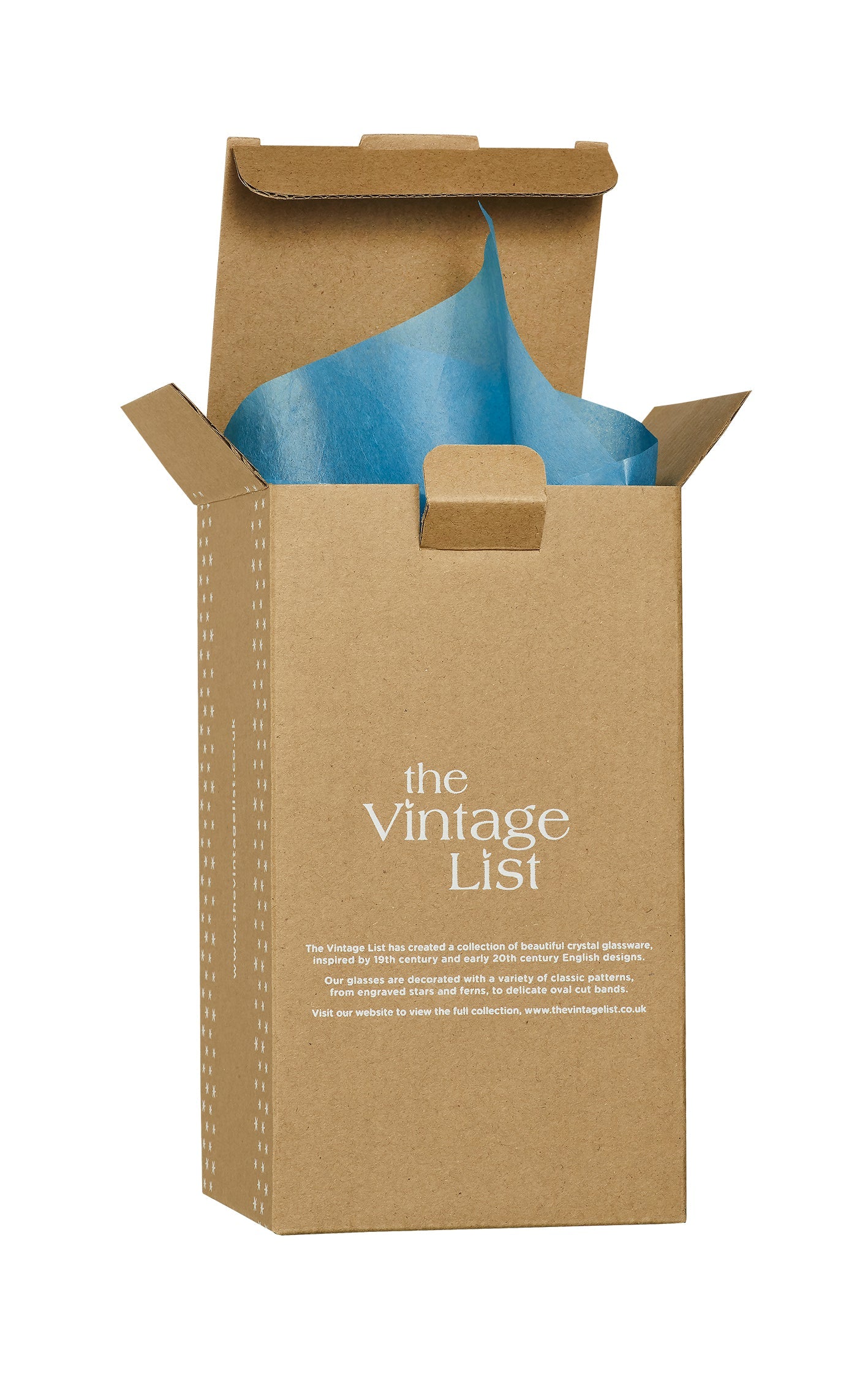 Cocktail Mixing Glass | Handcut Lens Design