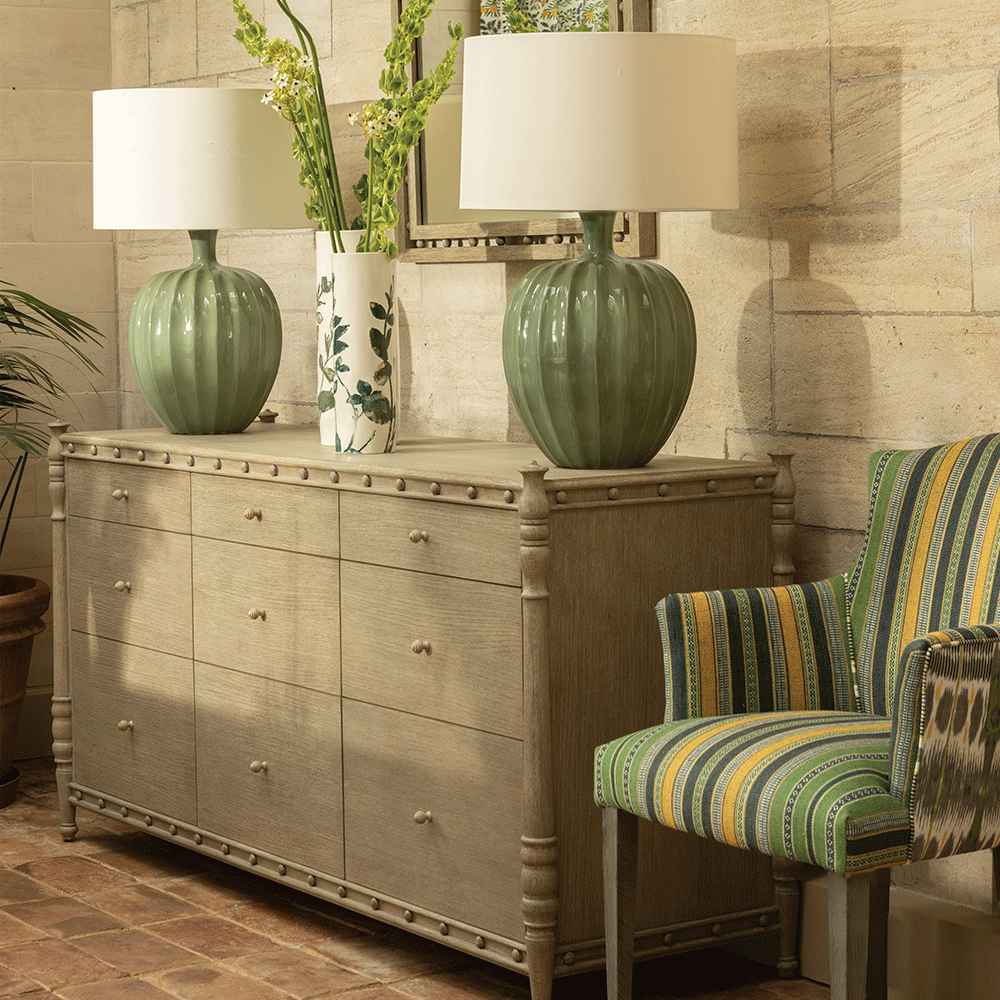 Morris Greyed Oak Buffet