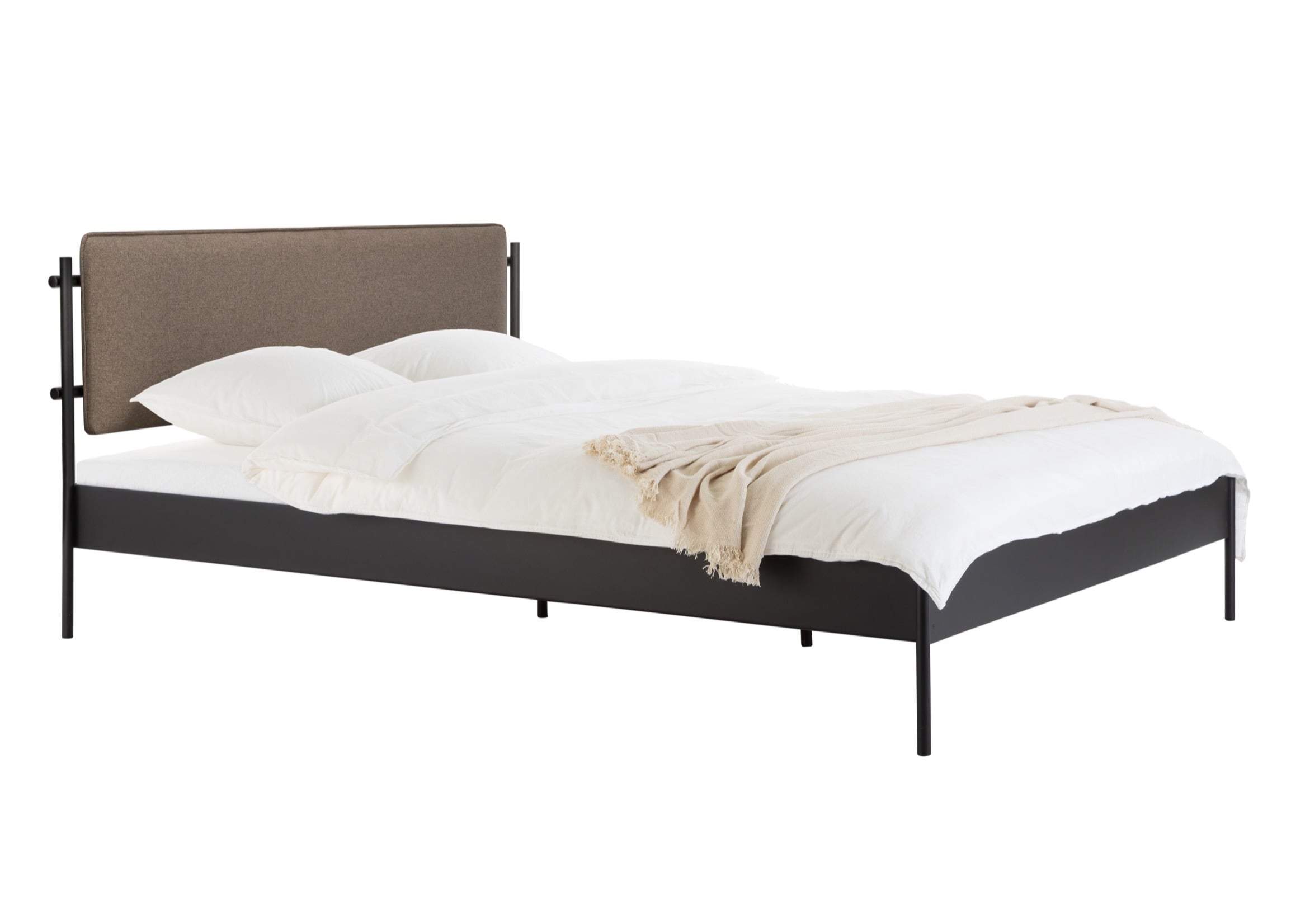 Eton Black Steel Bed