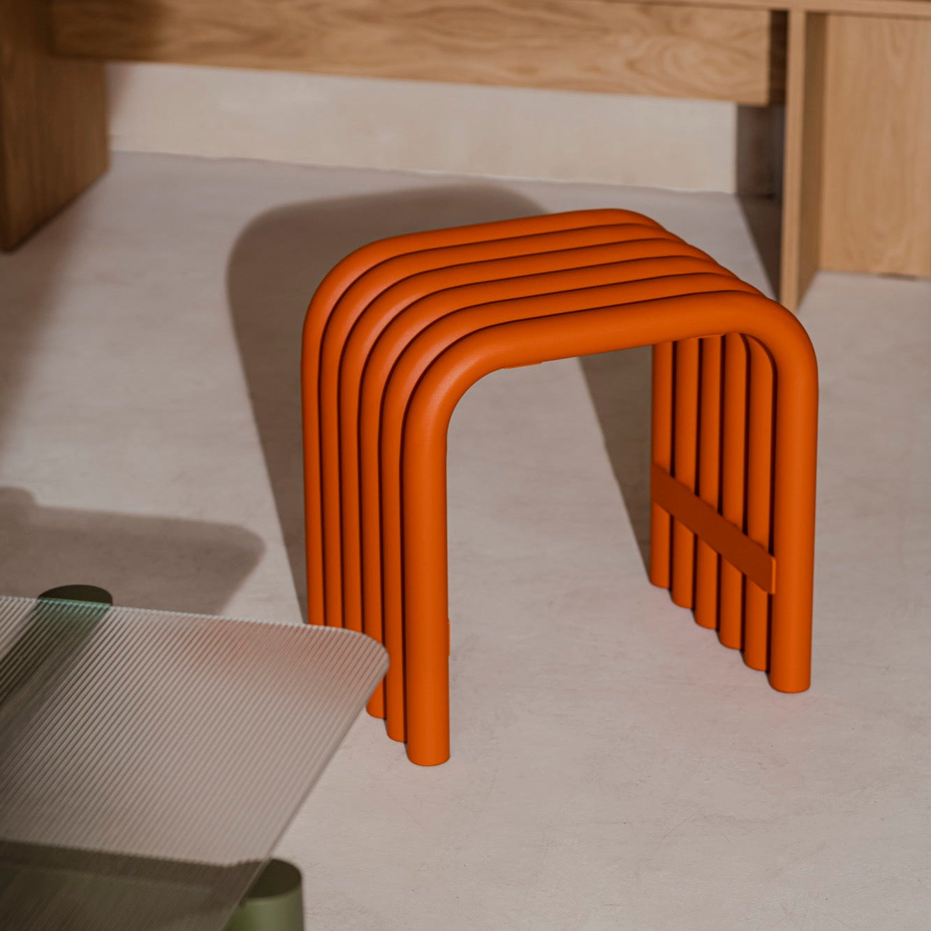 Nokk Stool | Orange
