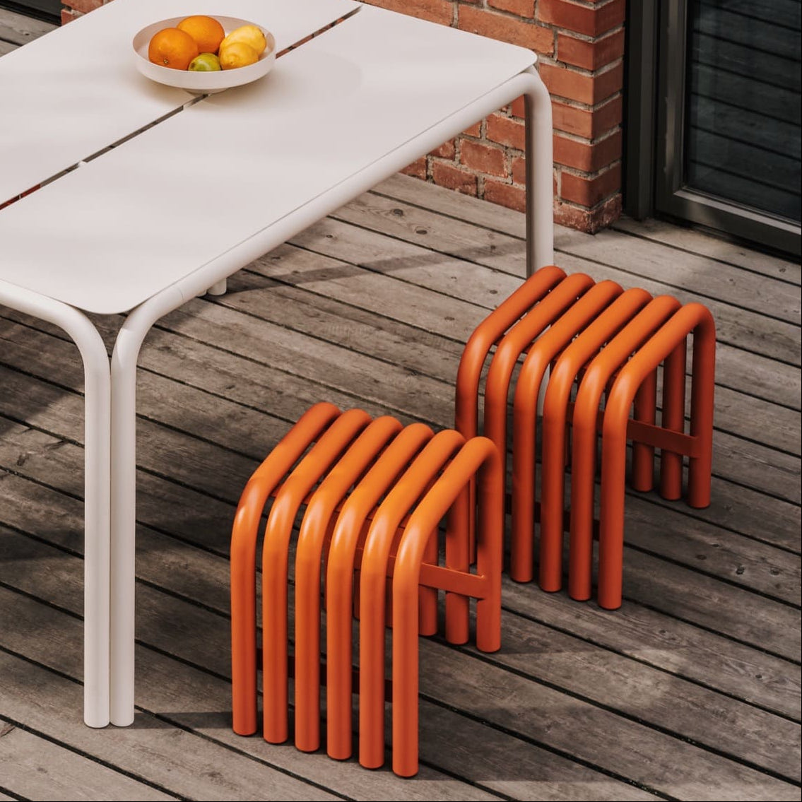 Nokk Stool | Orange