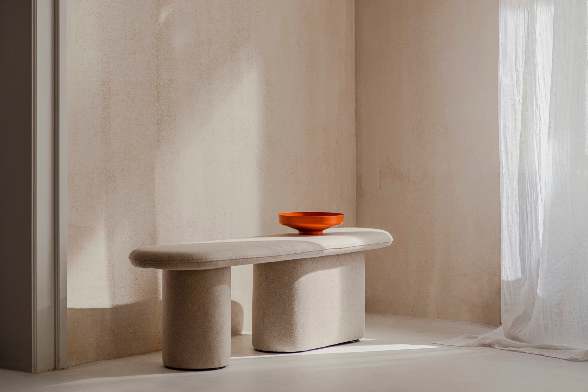 Rull Upholstered Bench