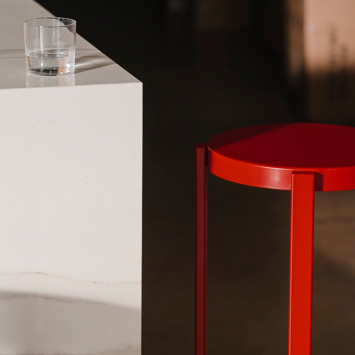 Doon Bar Stool Large | Tomato