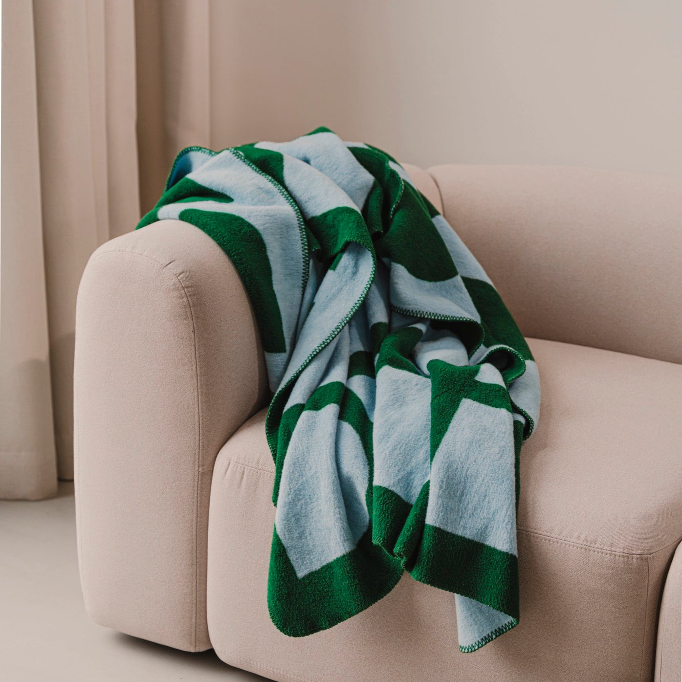 Gilli Throw | Forest Green