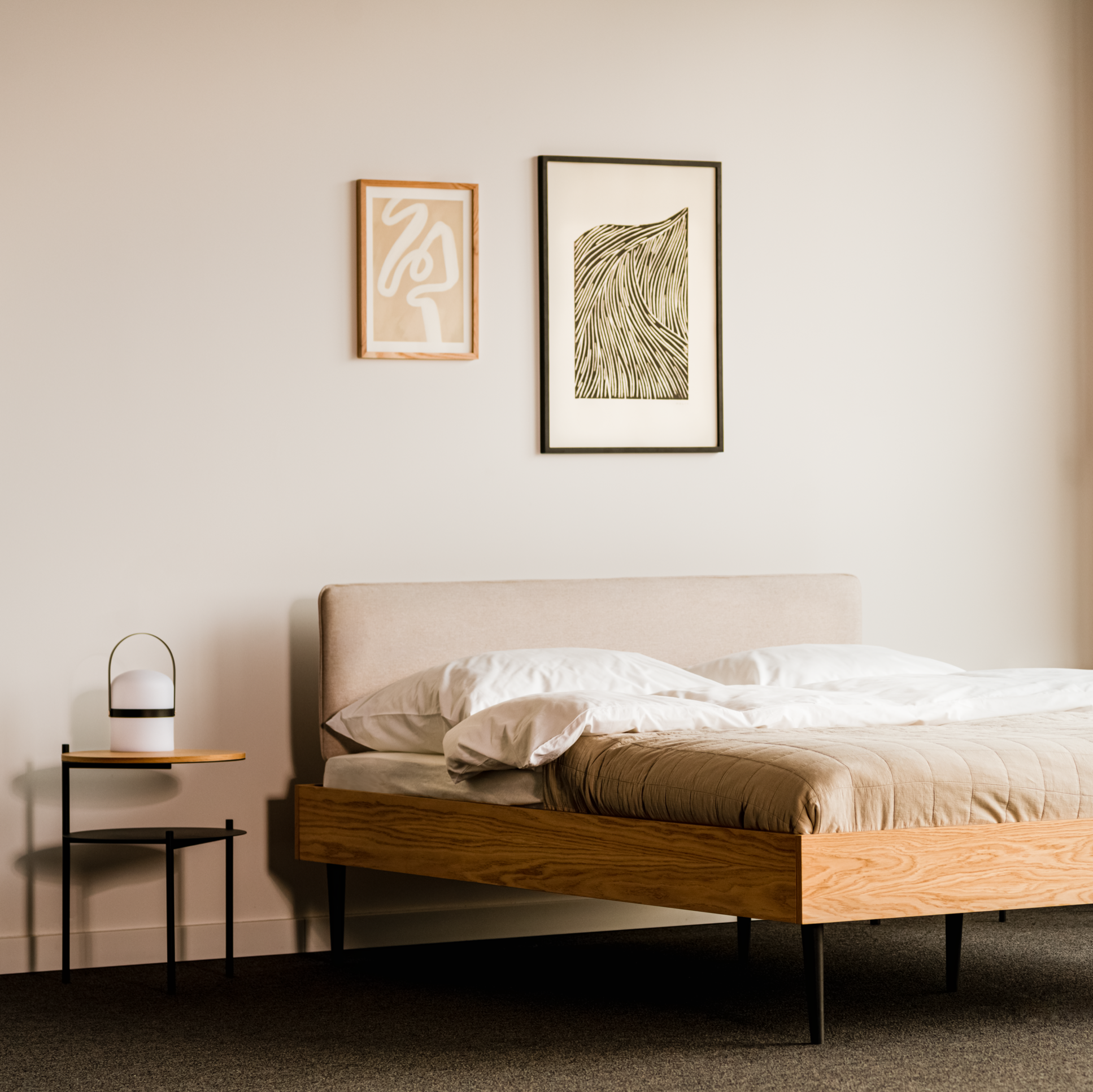 Streiko Bed Walnut