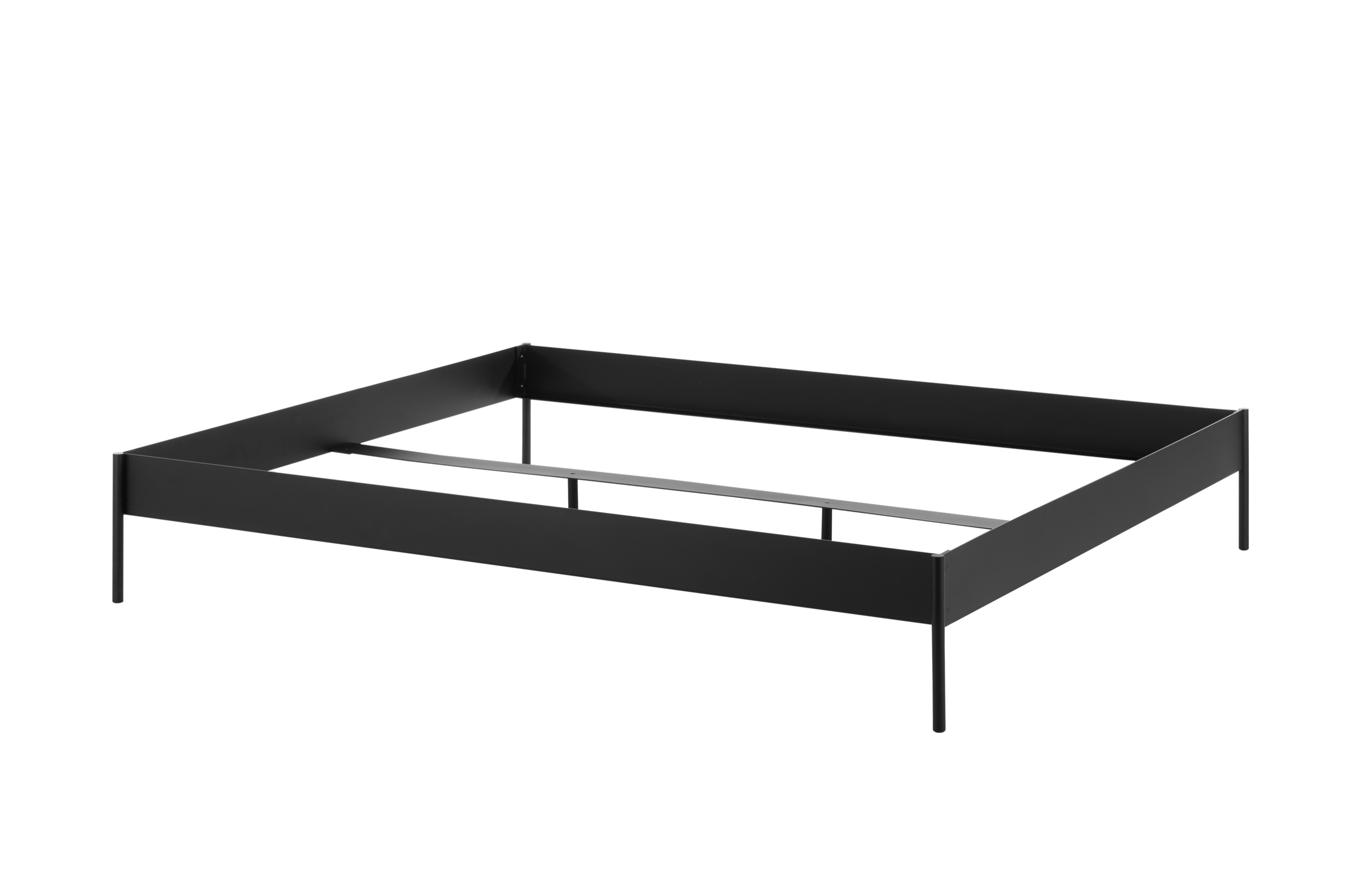 Eton Black Steel Bed