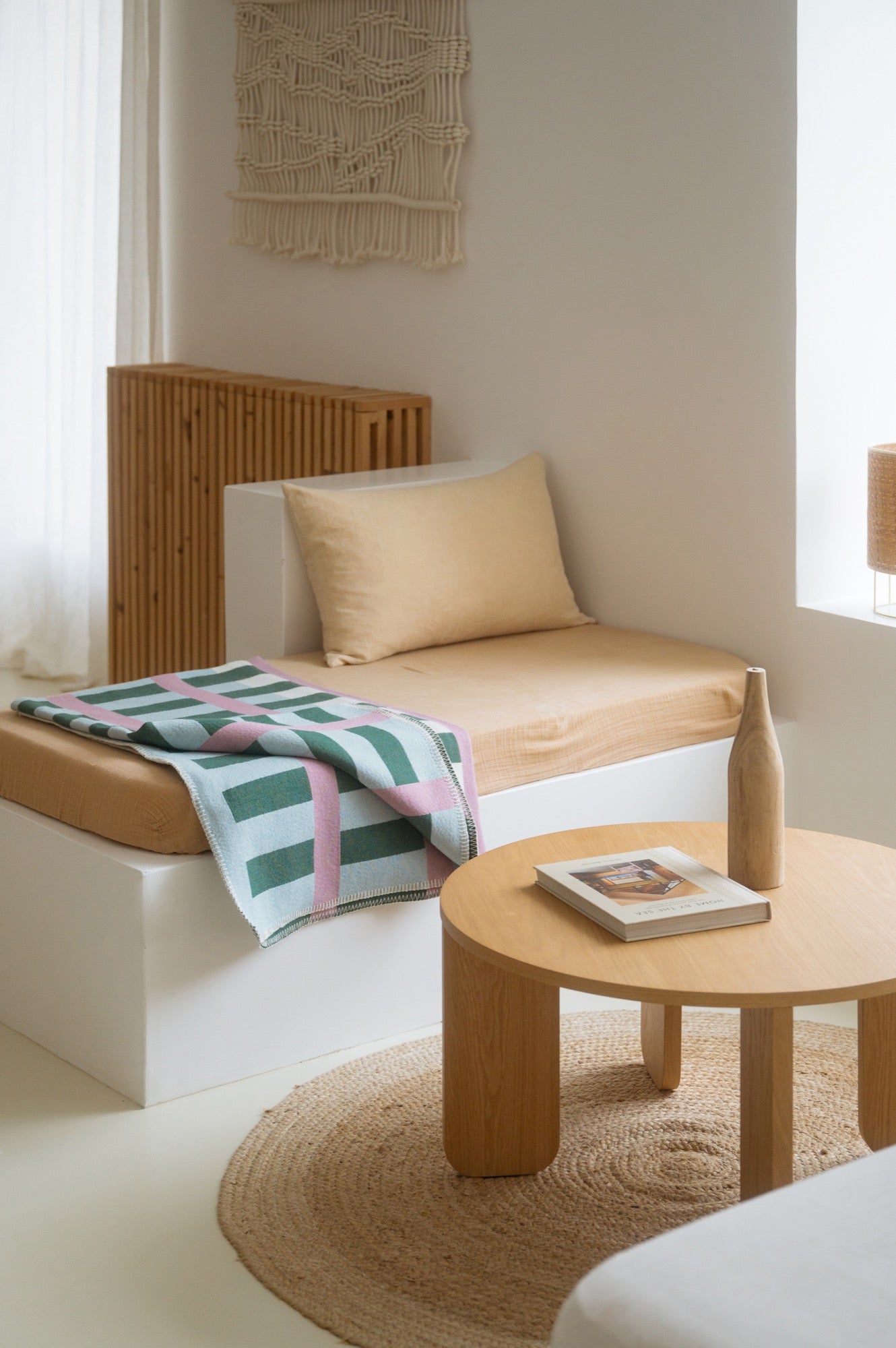 Onu Throw | Green & Lilac