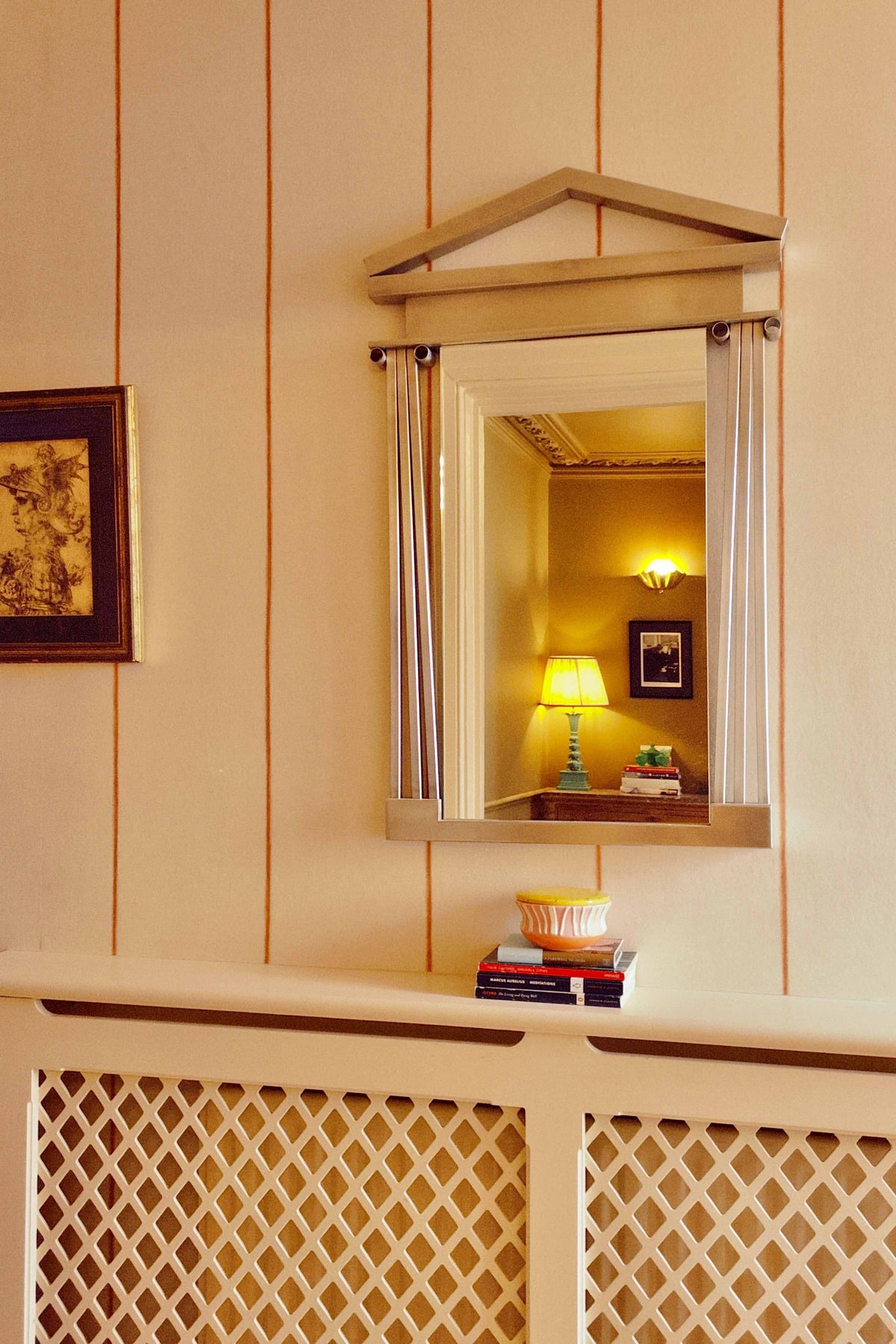 Scarpa Mirror, Brushed Chrome