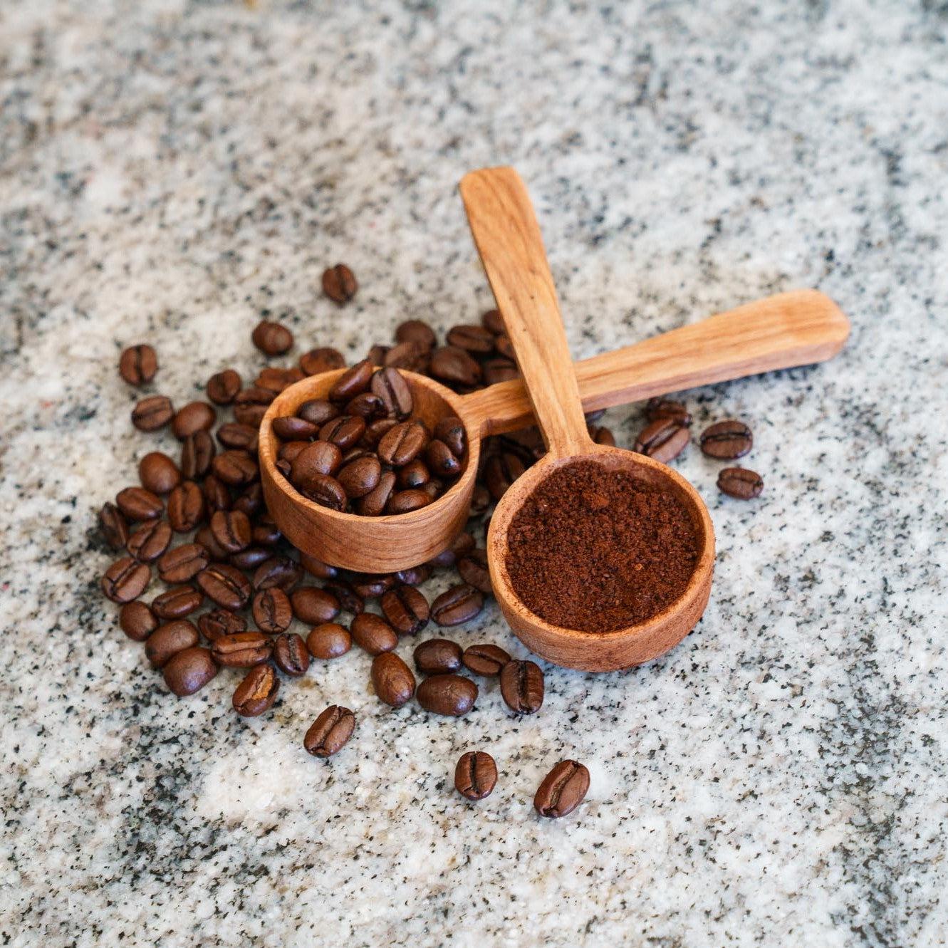 Olive Wood Flat Base Coffee Spoon