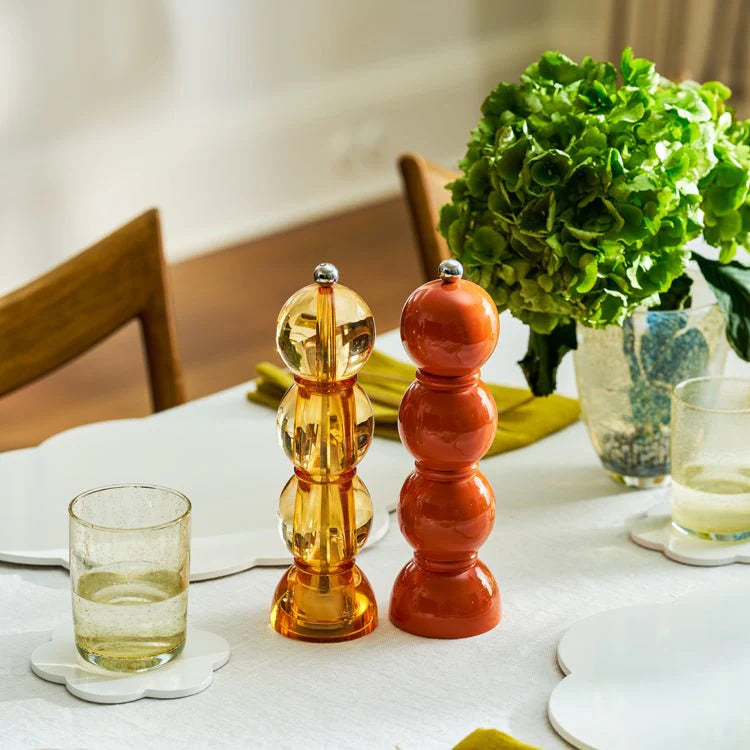 Bobbin Salt or Pepper Mill | Orange