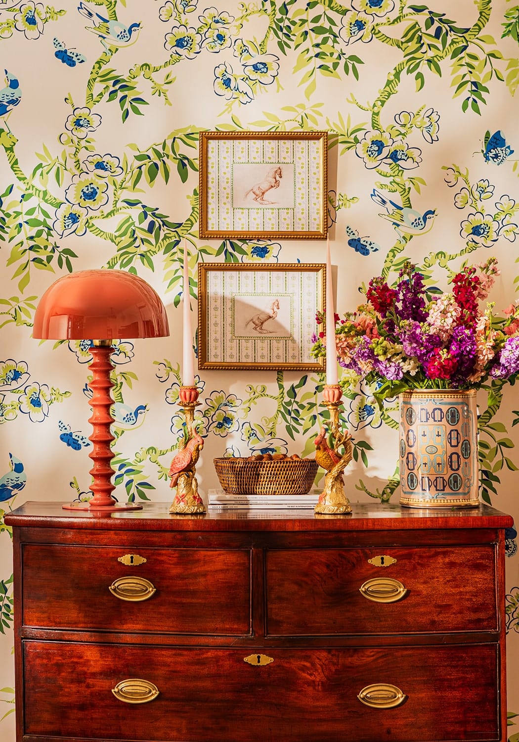 Penny Ribbed Lamp | Terracotta