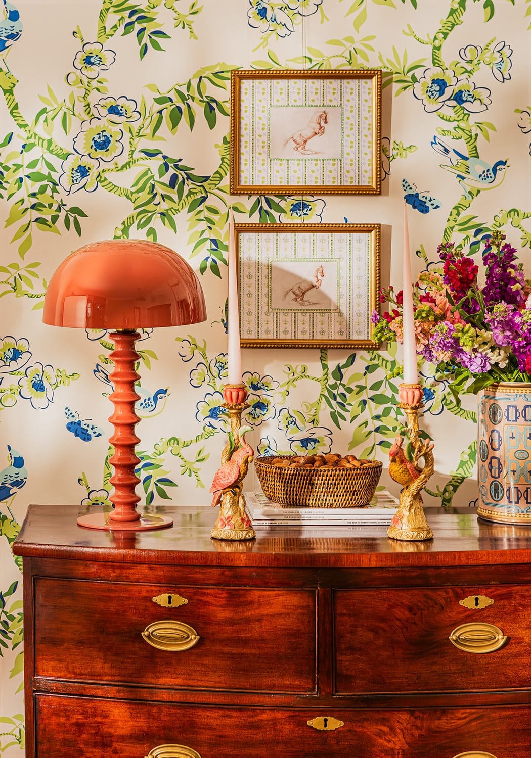 Penny Ribbed Lamp | Terracotta