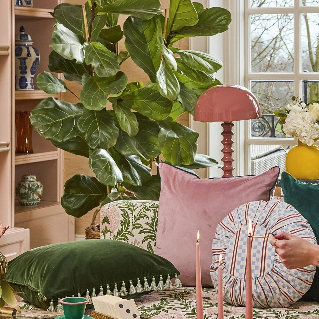 Penny Ribbed Lamp | Terracotta