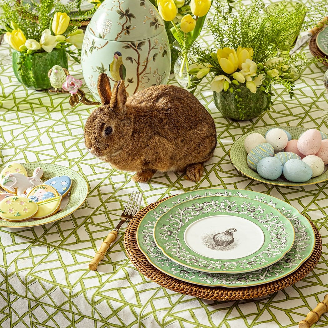 Pheasant Fancy Dessert Plates | Set of 4