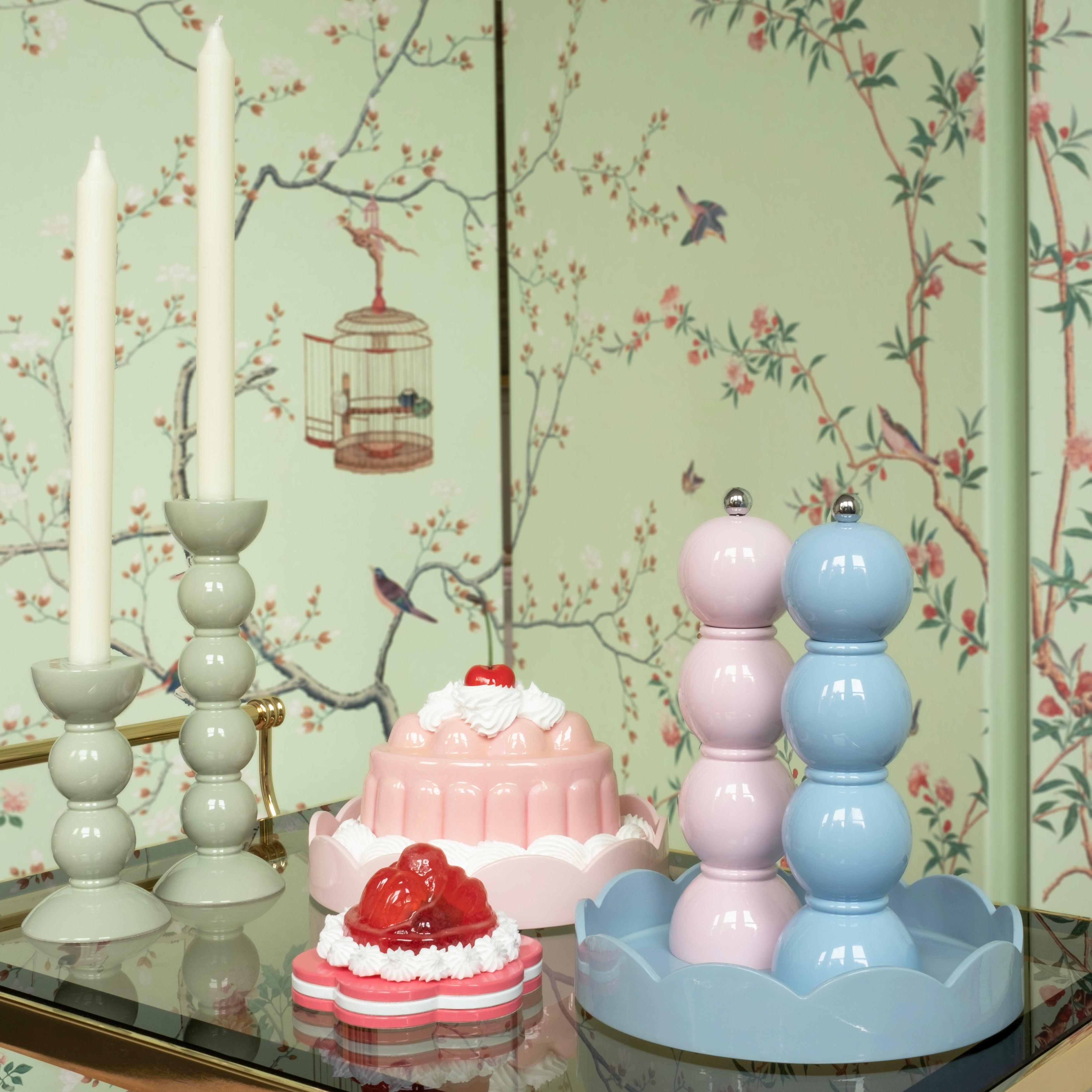 Bobbin Salt & Pepper Mill | Pink