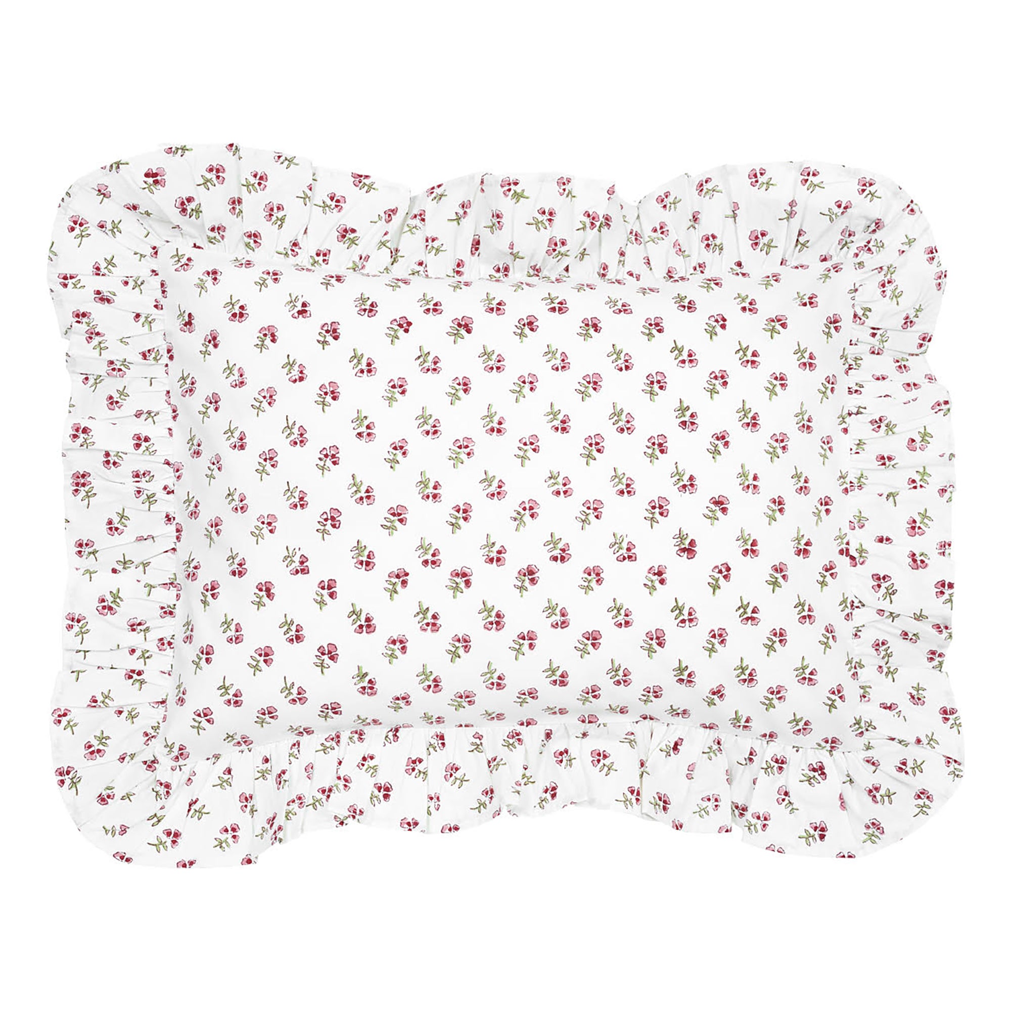 Pink Ditsy Baby Pillowcase