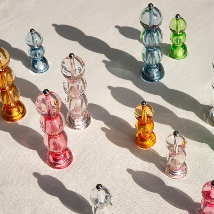 Pink Icy Mini Bob Salt or Pepper Mill