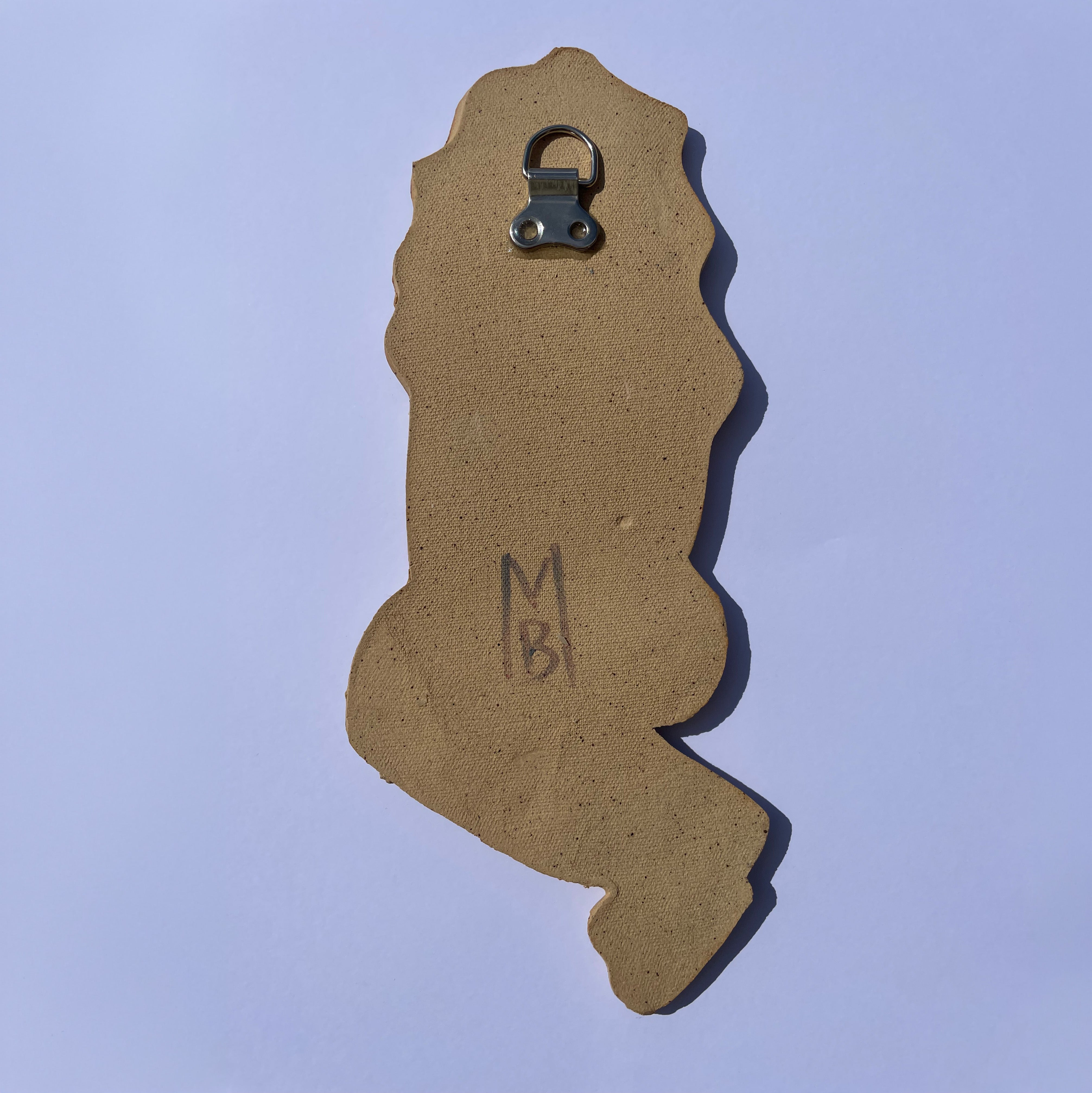 Pinkbathingsuit Ceramic Wall Hanging