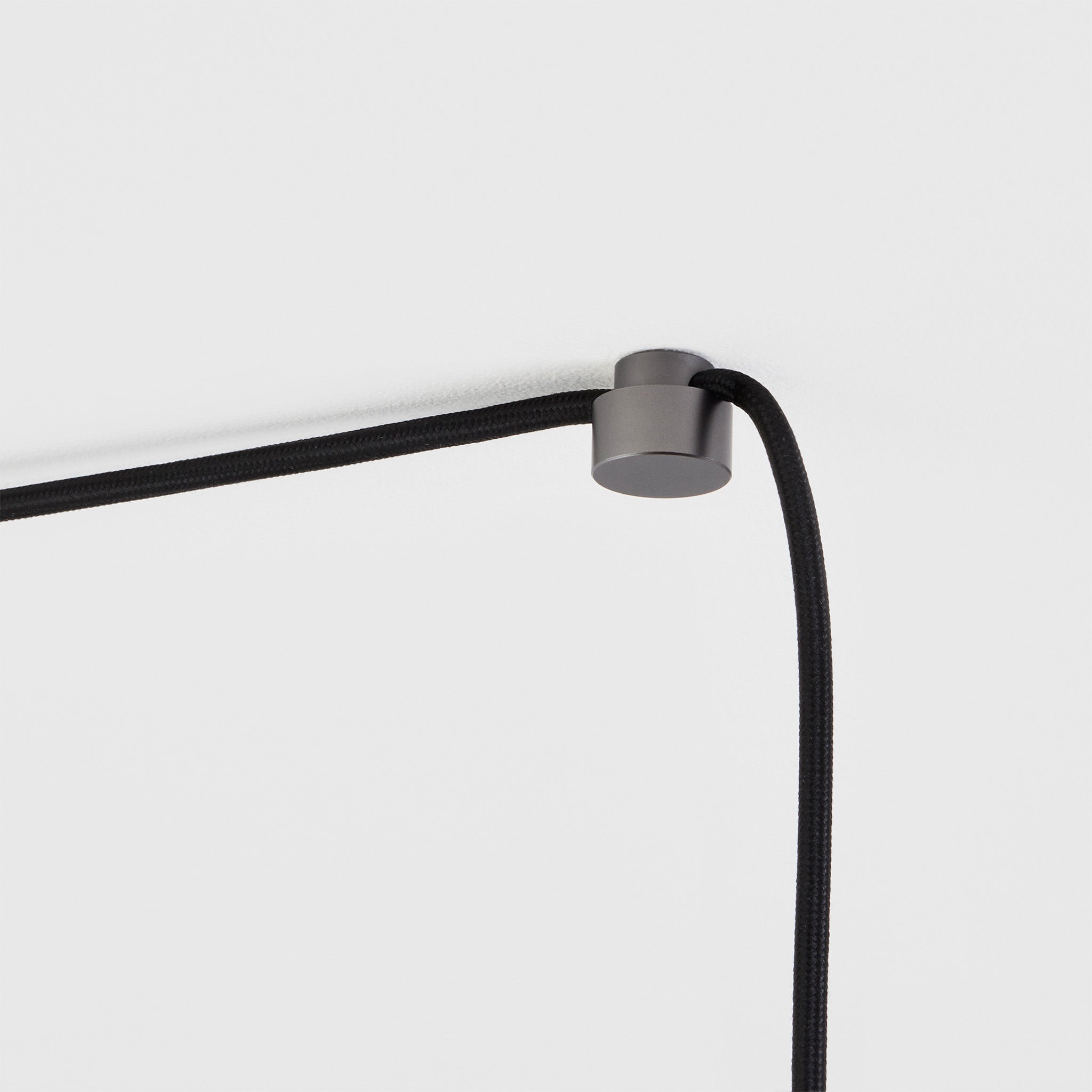 Oval Dim-to-Warm Plug-In Pendant in Graphite