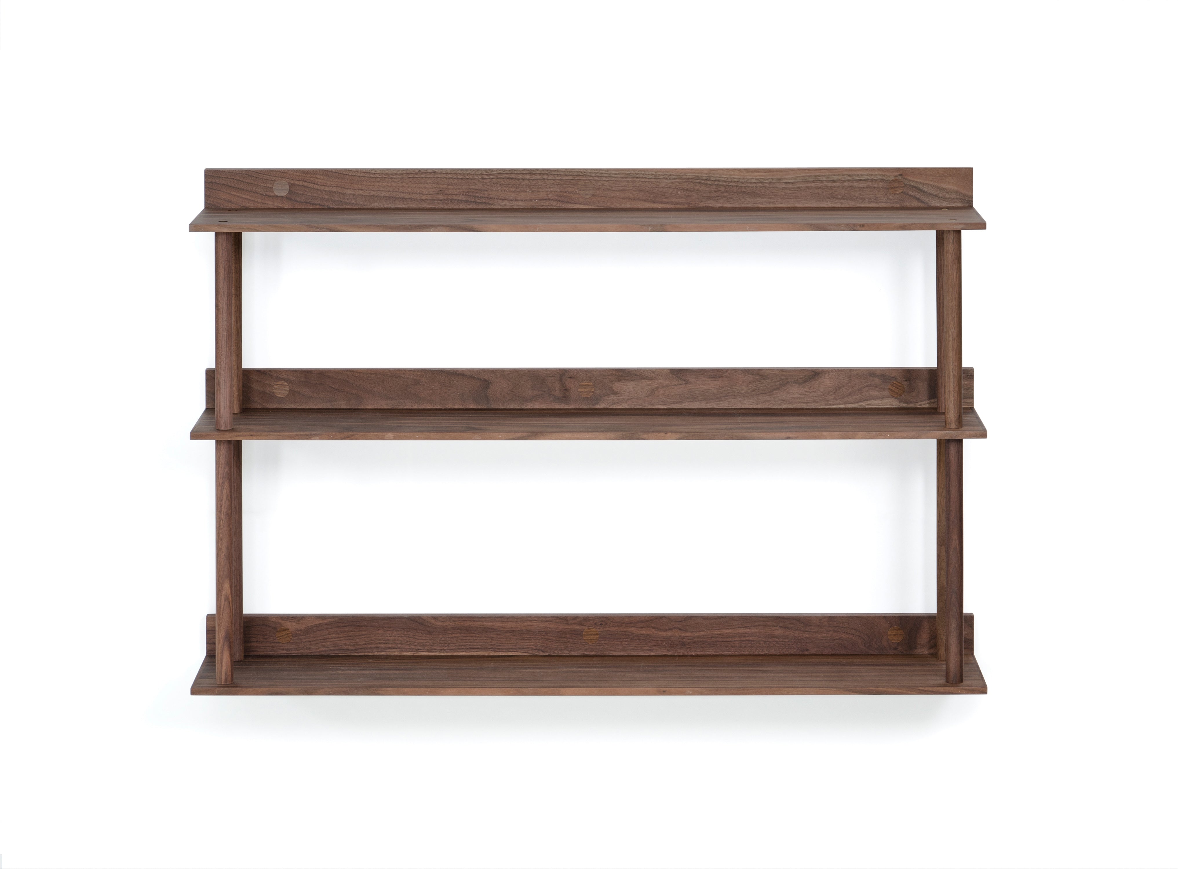 Platform 3 Wall Shelf - Walnut