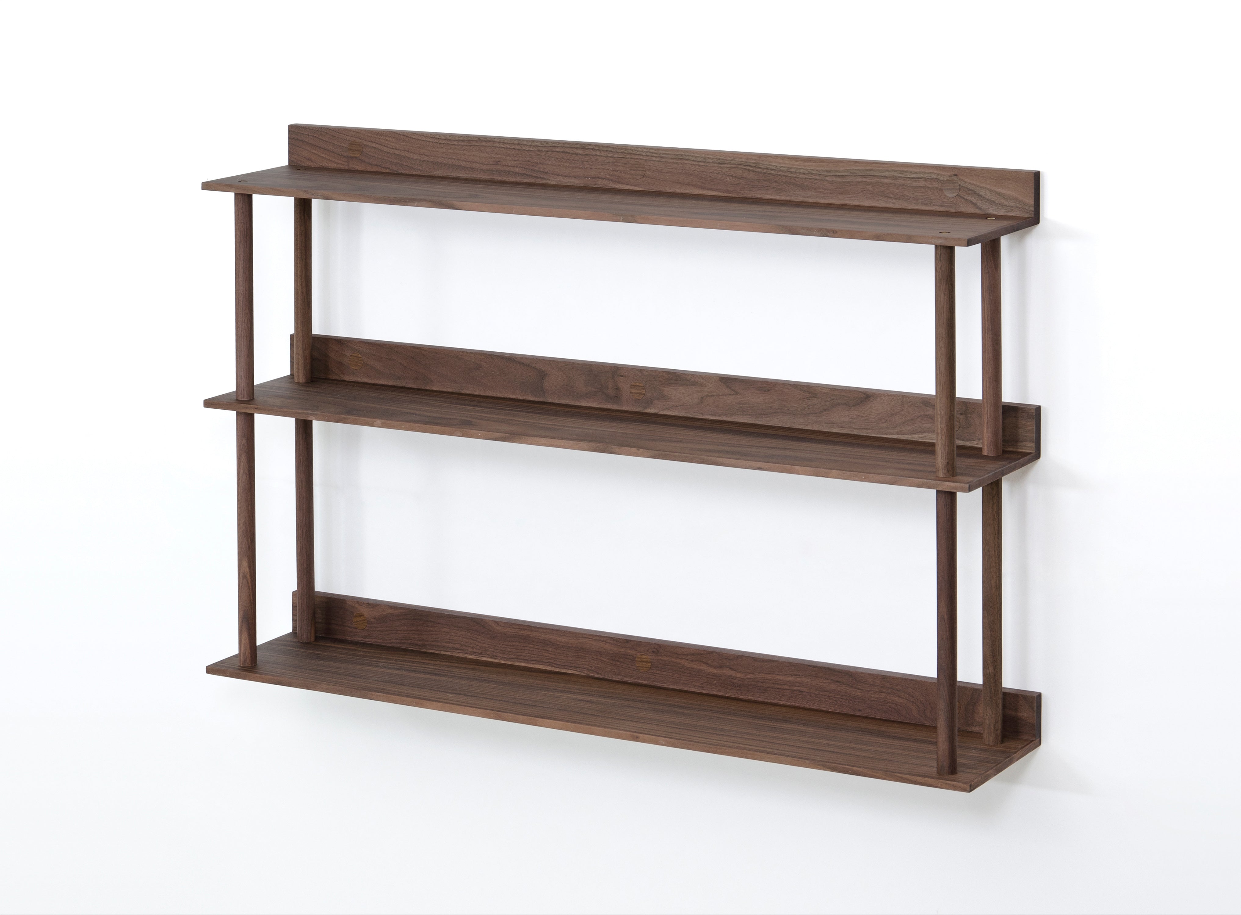 Platform 3 Wall Shelf - Walnut