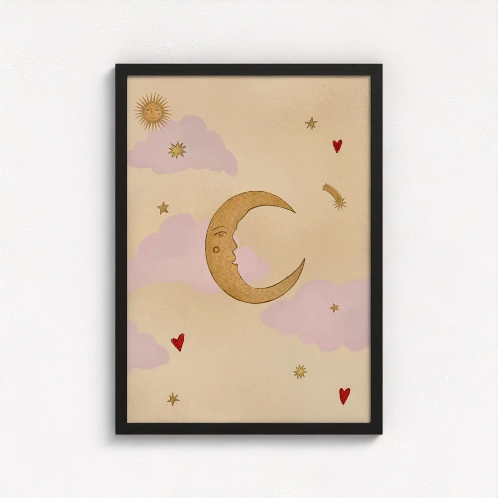 La Lune Art Print