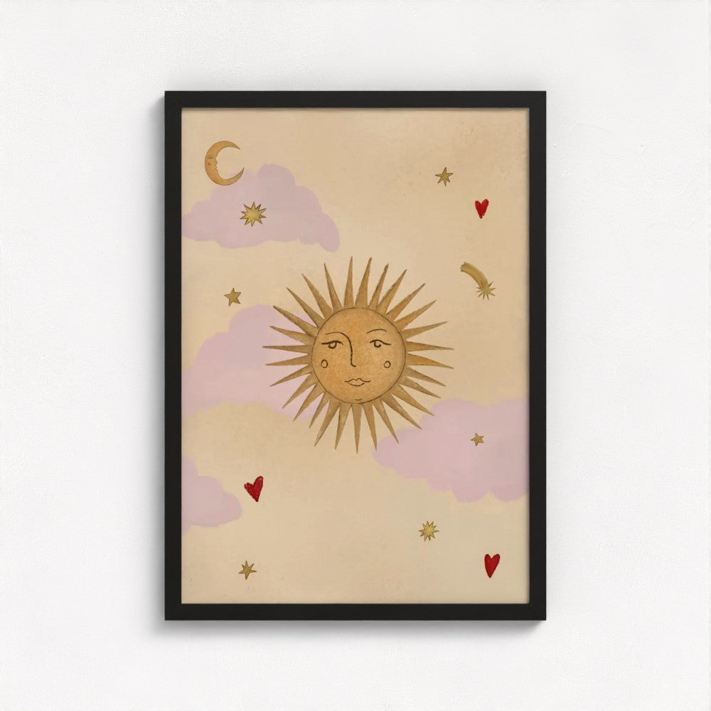 Le Soleil Art Print