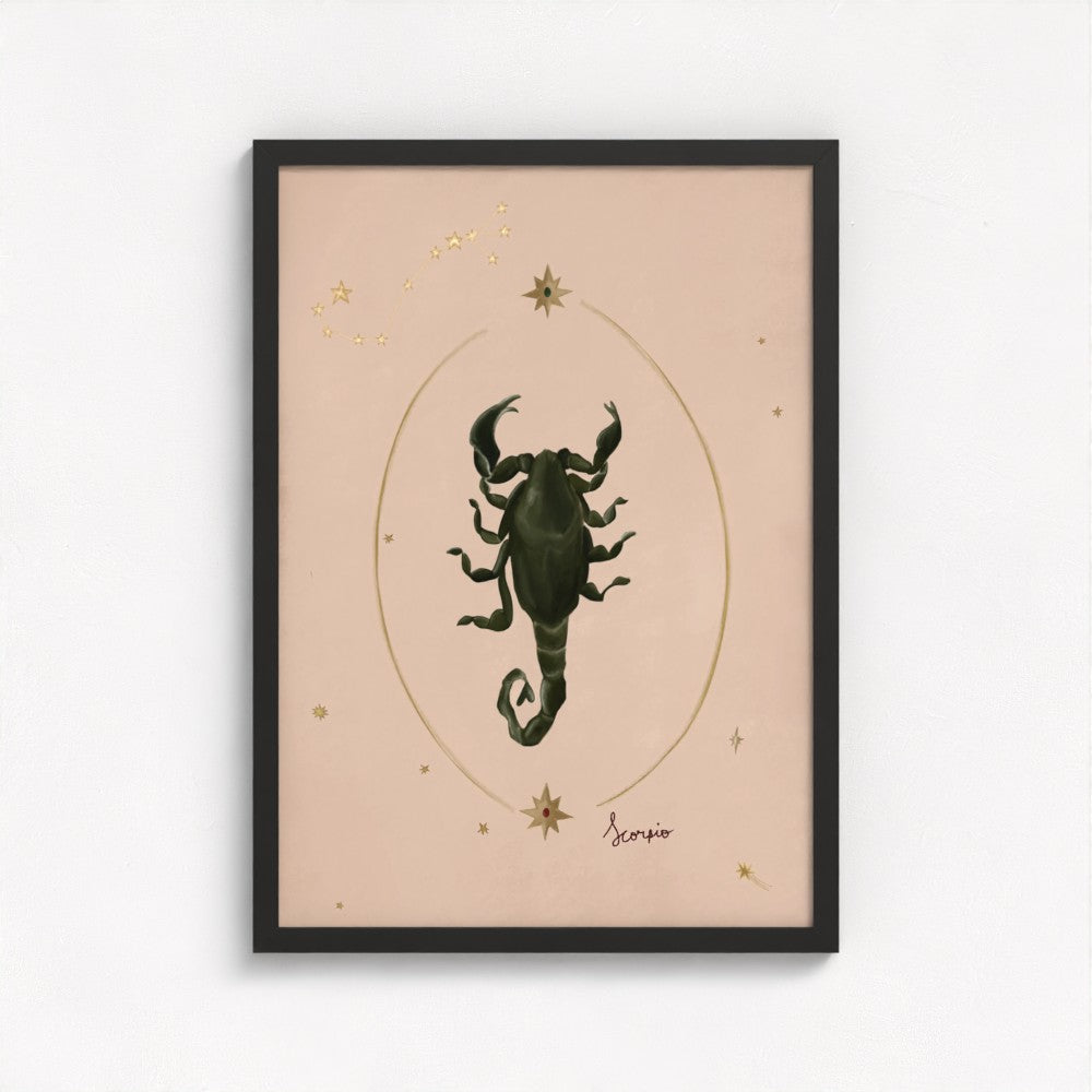 Scorpio Art Print