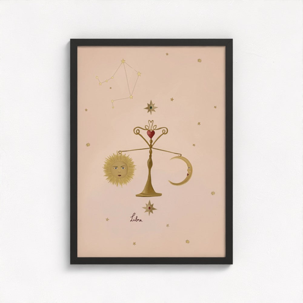 Libra Art Print