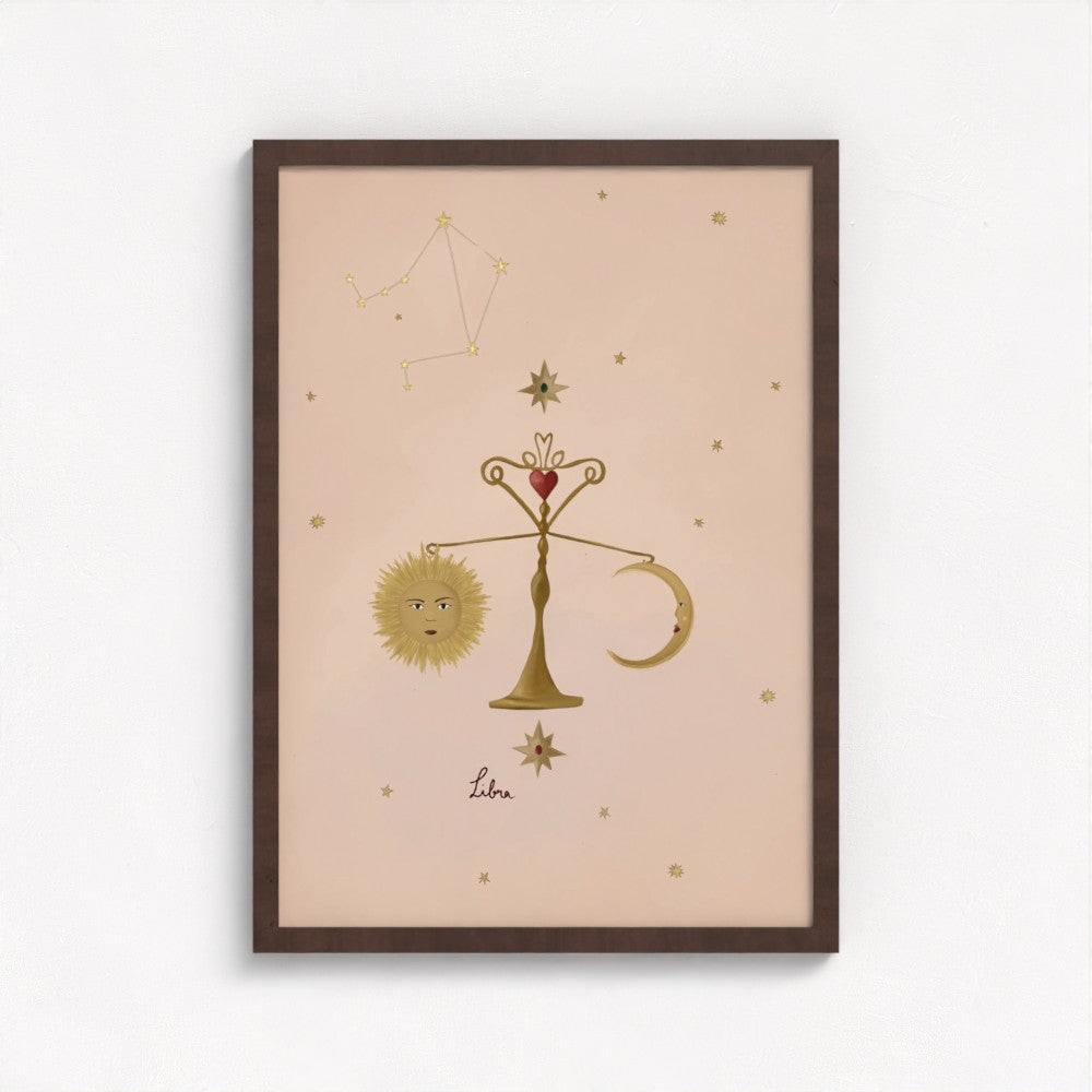 Libra Art Print