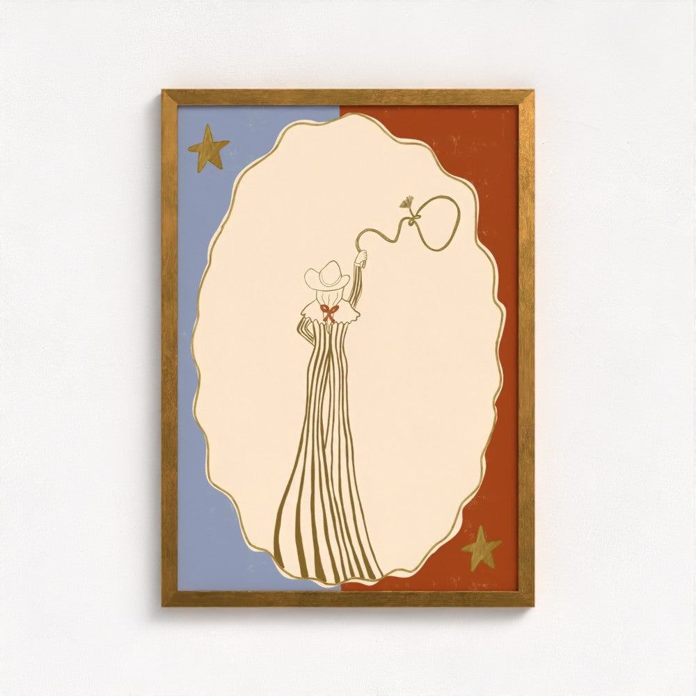 Queen of the Rodeo - Part 2 Art Print