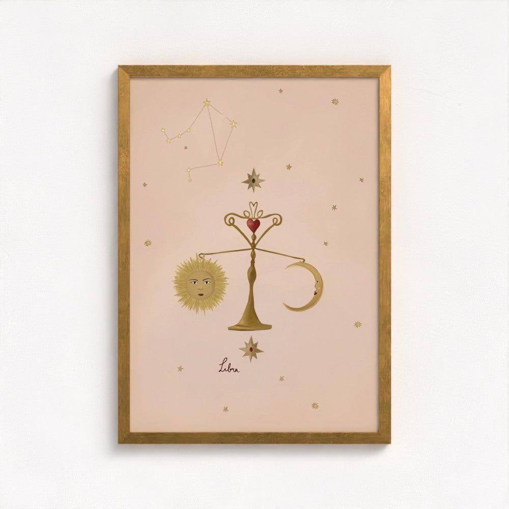 Libra Art Print