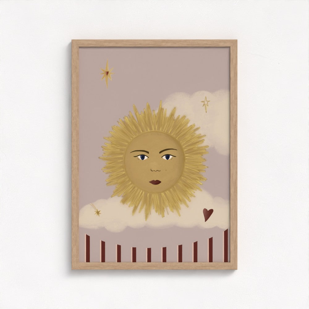 Le Soleil D'Amour Art Print